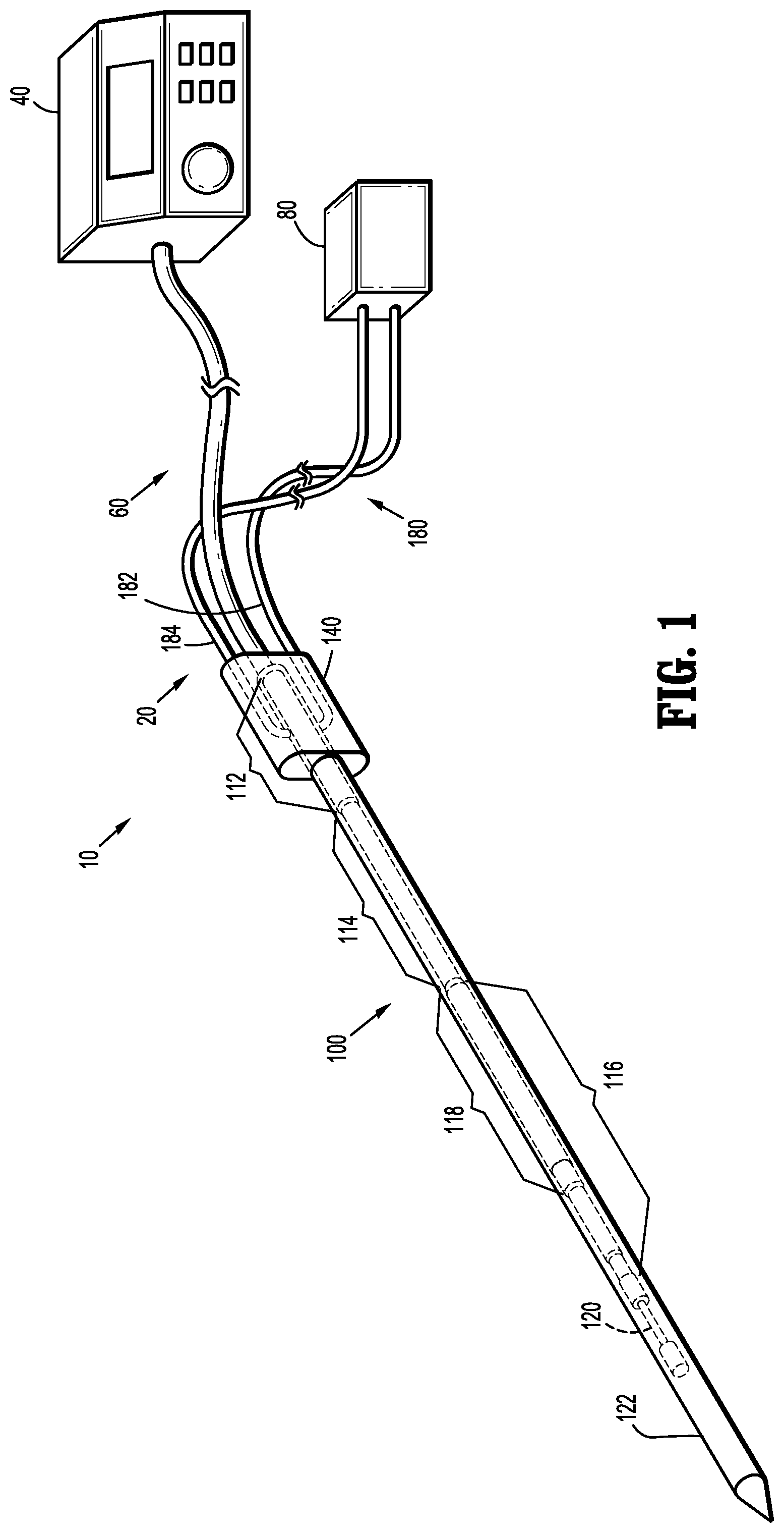 Patent US12318135 — Step-down coaxial microwave ablation applicators and methods for manufacturing same — Figure 1