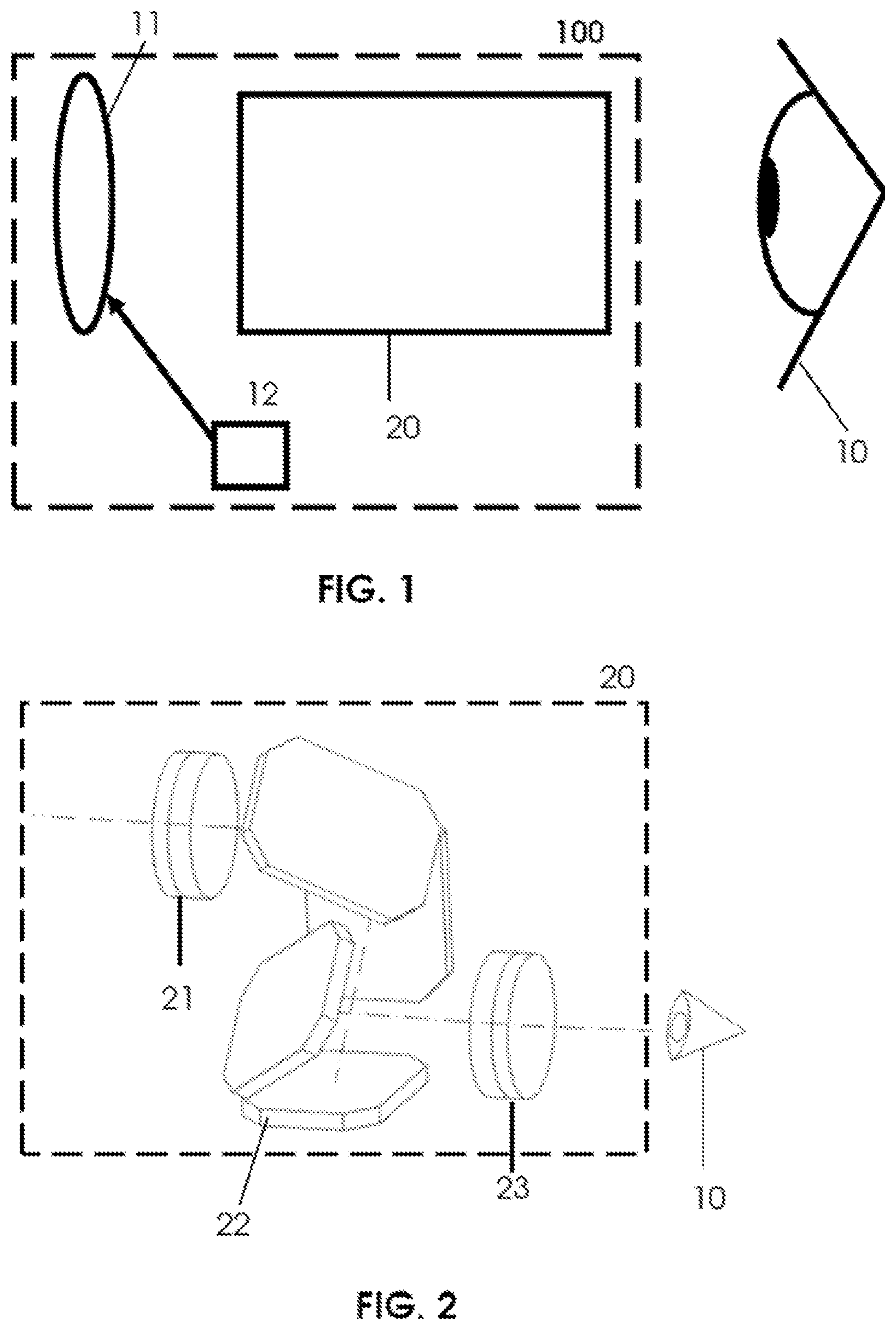 Patent US12318141 Figure 1 – Apparatus and system for the performance of optometric measurements and method for adjusting the optical power of an adjustable lens