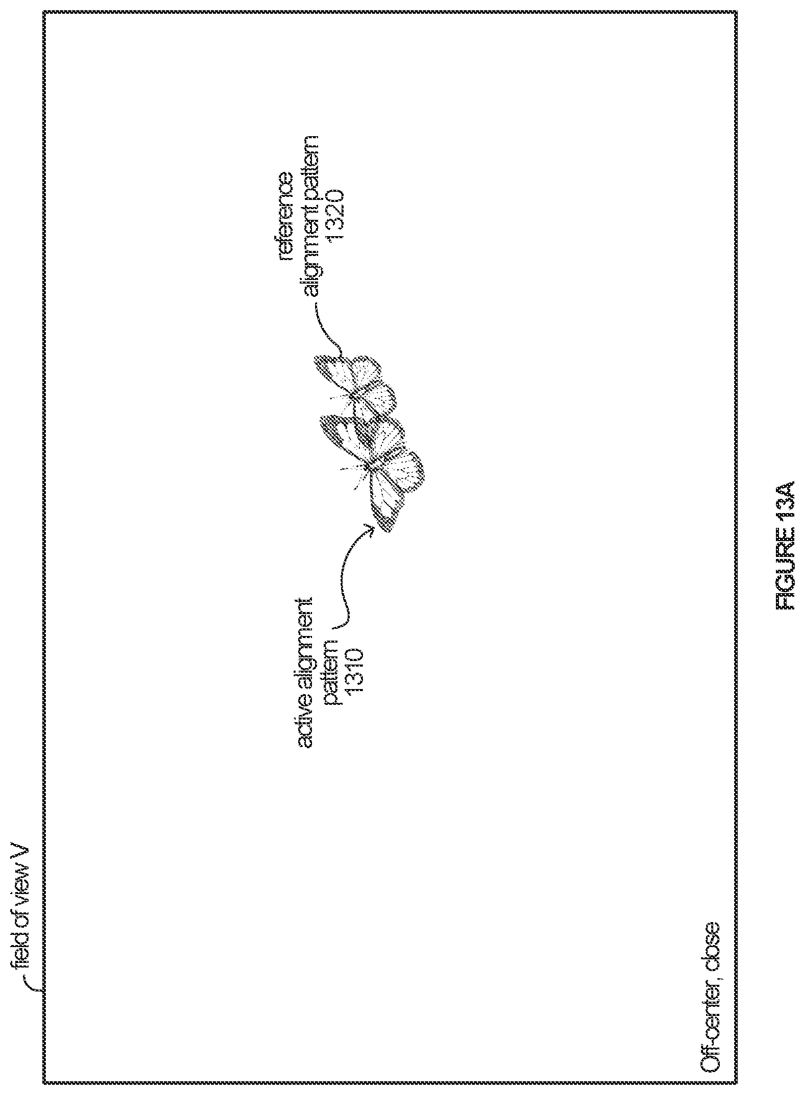 Patent US12318142 Figure 14 – Active visual alignment stimuli in fundus photography
