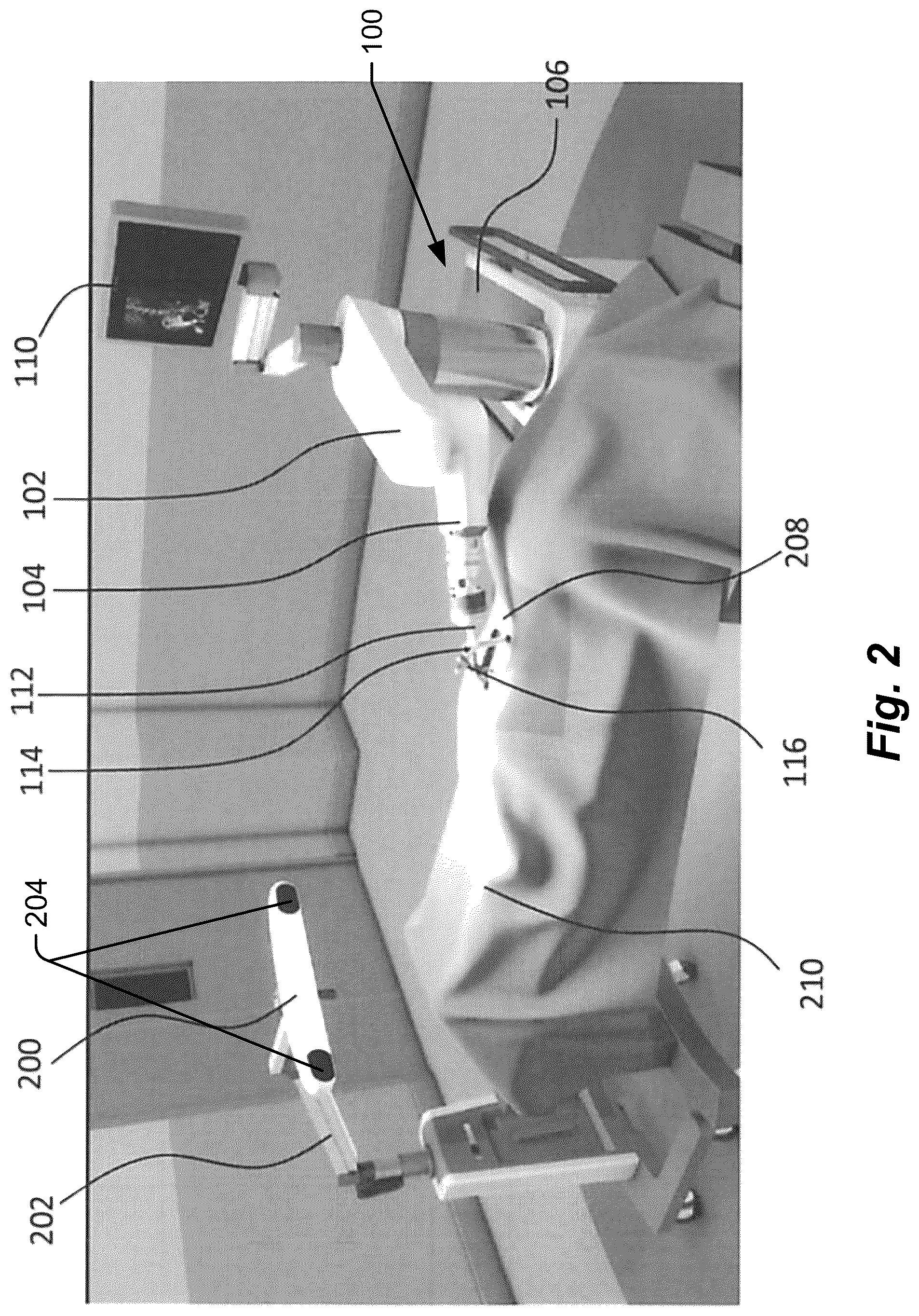 Patent US12318150 Figure 2 – Camera tracking system for computer assisted surgery navigation