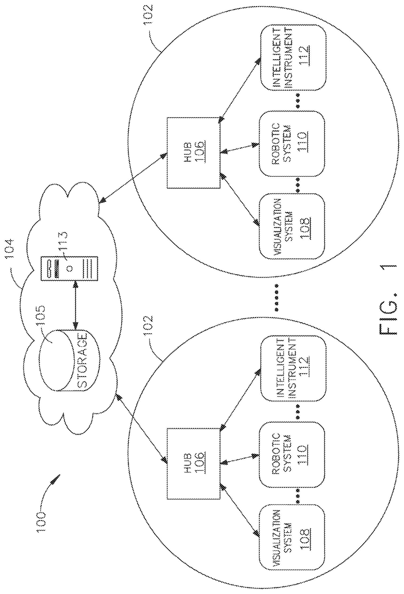 Patent US12318152 Figure 1 – Computer implemented interactive surgical systems