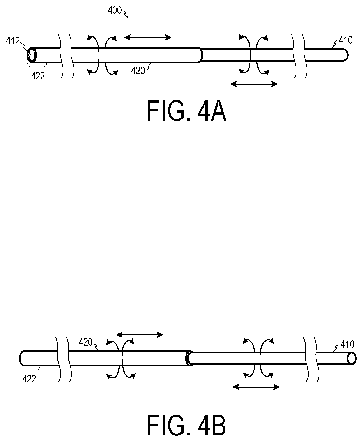 Patent US12318161 Figure 4 – Robotic actuation of elongated medical devices