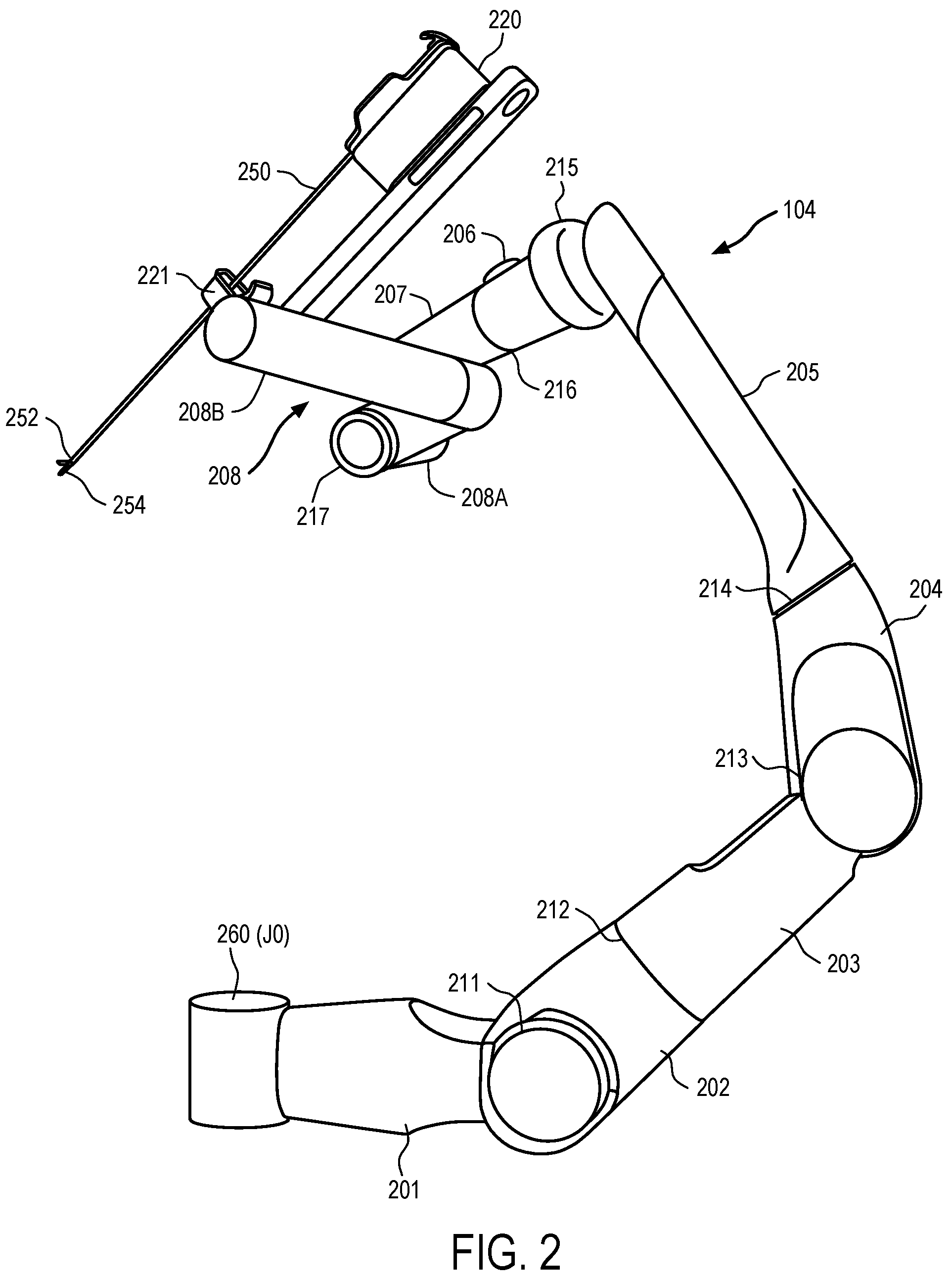 Patent US12318163 Figure 2 – Strain wave gearing with input to output braking