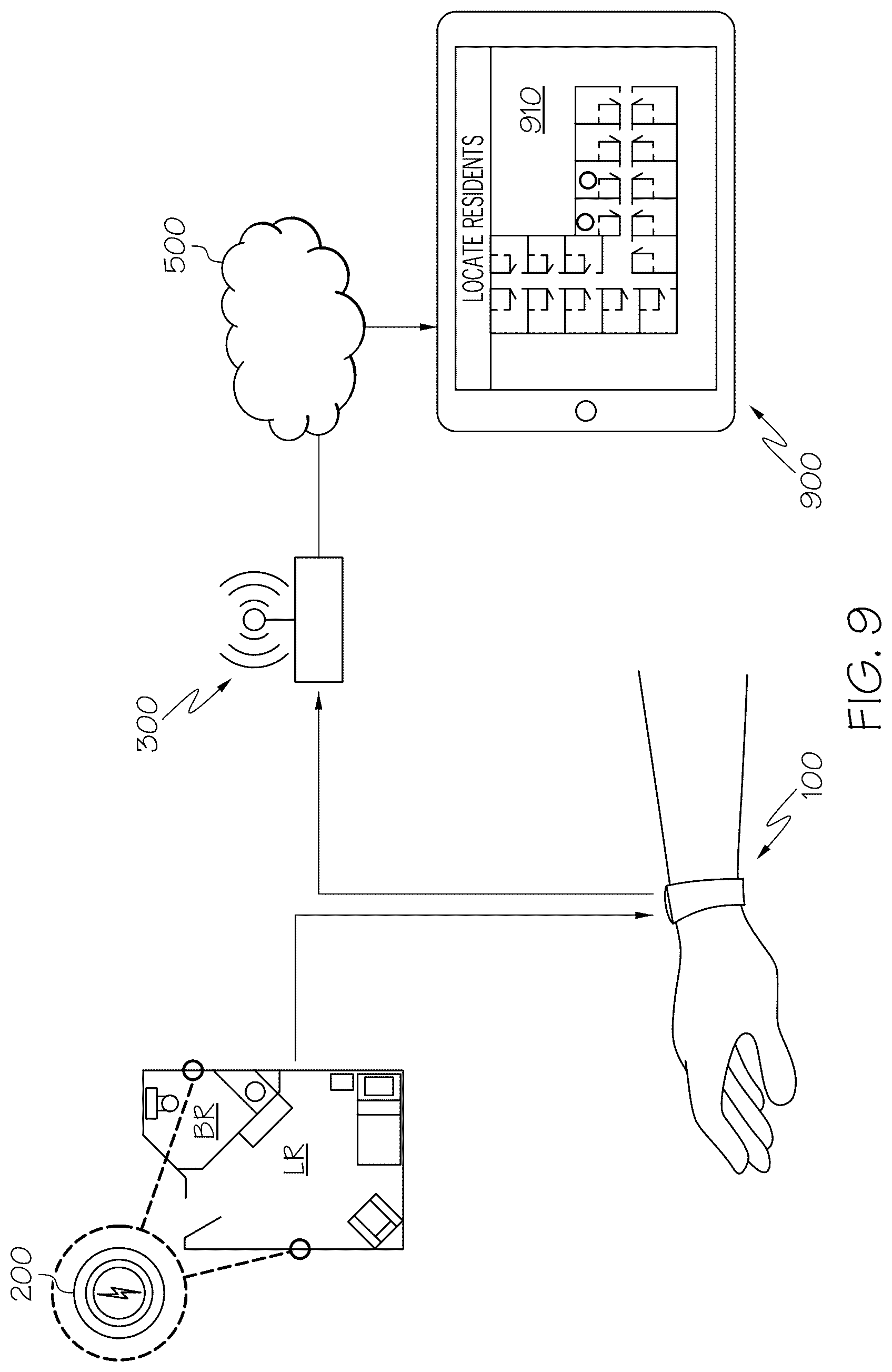 Patent US12318173 Figure 17 – Wearable electronic device and system for tracking location and identifying changes in salient indicators of patient health