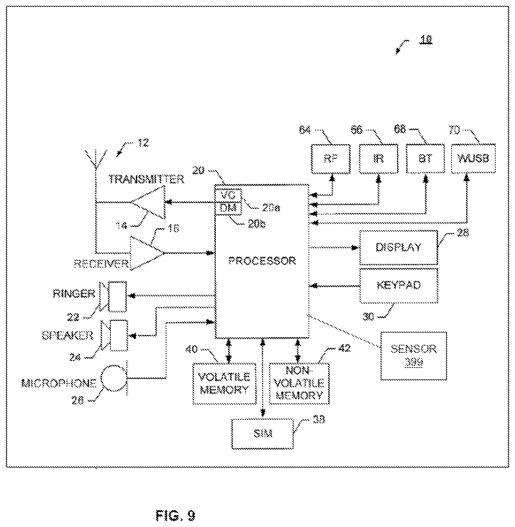 Patent US12318181 Figure 11 – RF based monitoring of user activity
