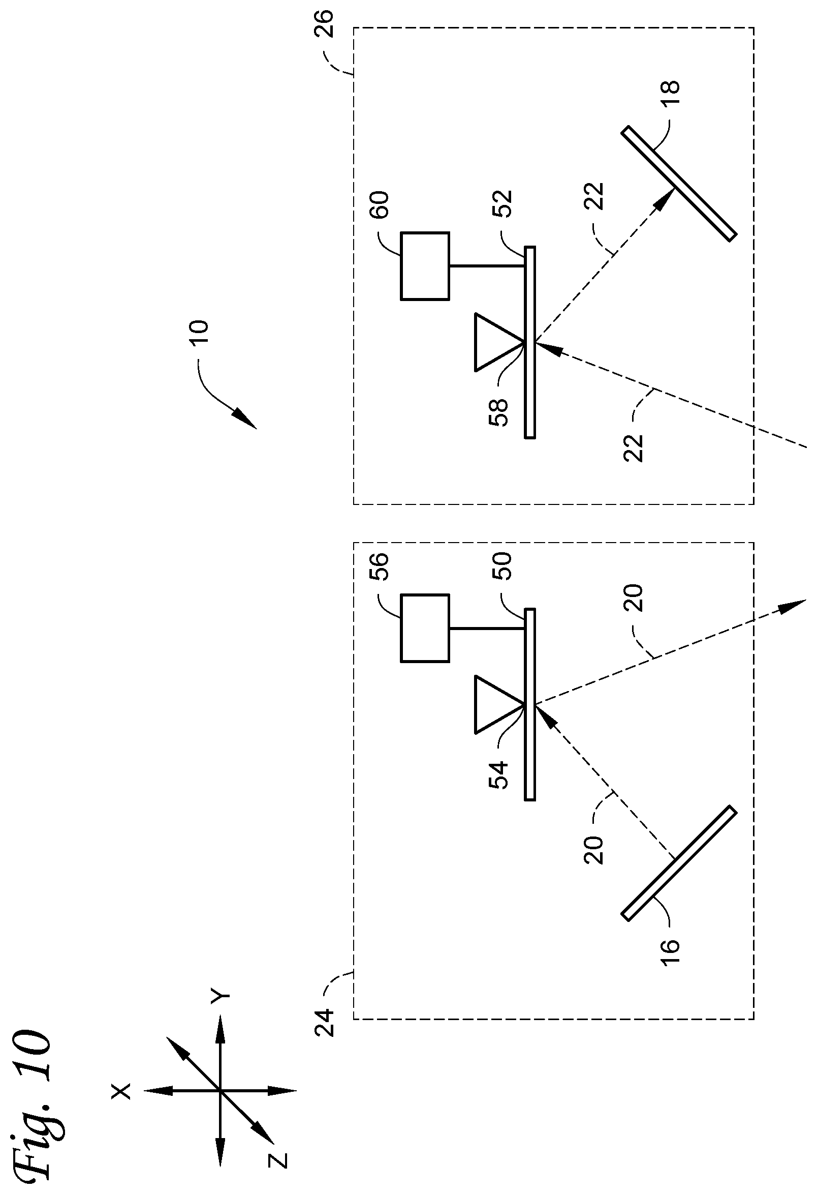 Patent US12318182 Figure 9 – Analyte sensors with antenna array