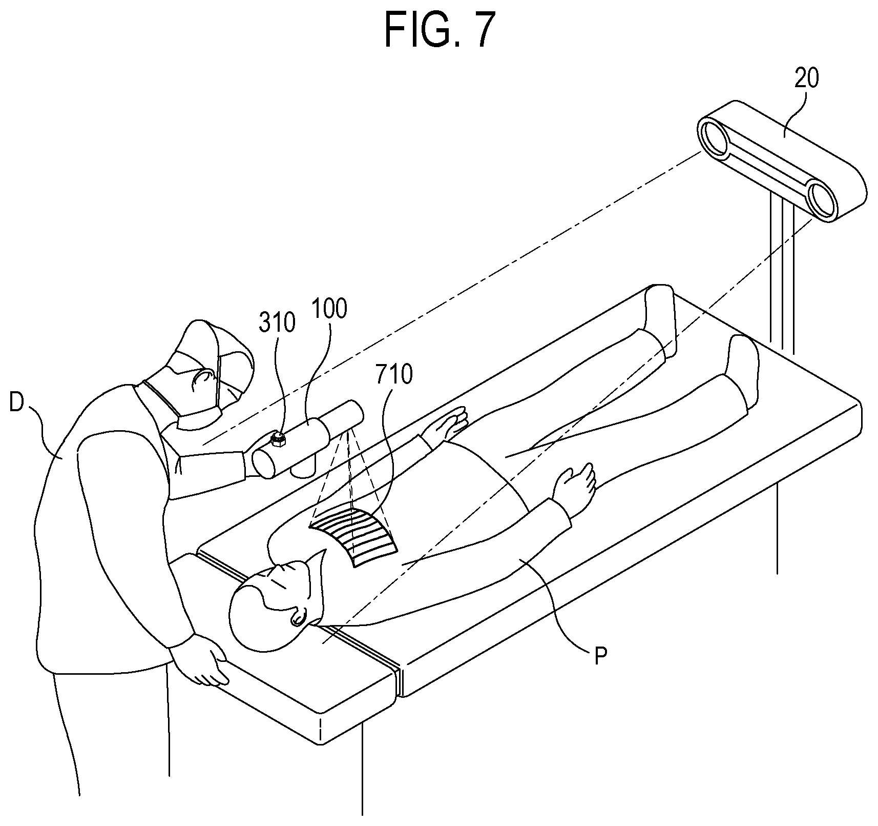 Patent US12318188 Figure 8 – Portable three-dimensional image measuring device, three-dimensional image measuring method using same, and medical image matching system