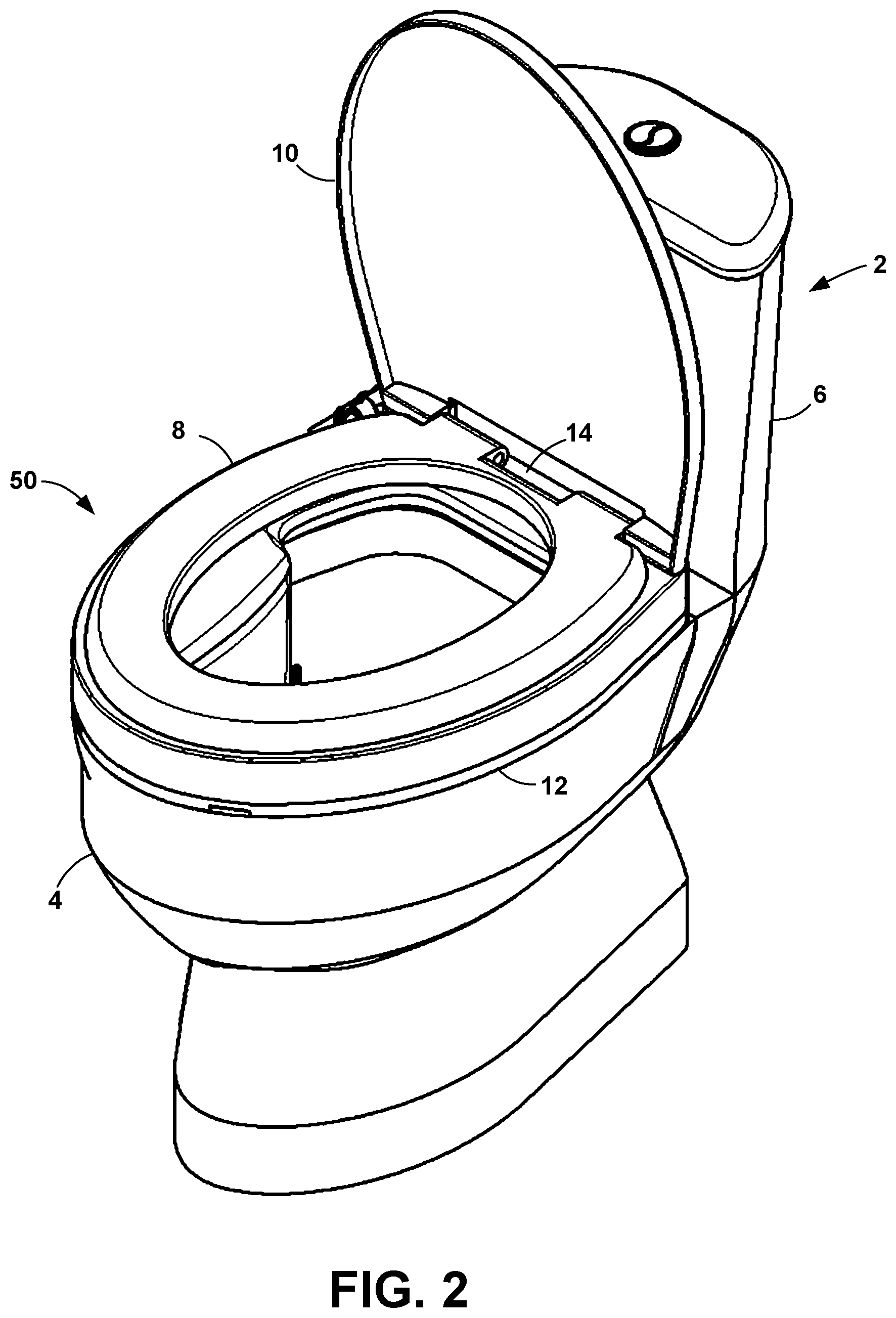Patent US12318204 Figure 2 – Method and apparatus for collecting and analyzing urine samples