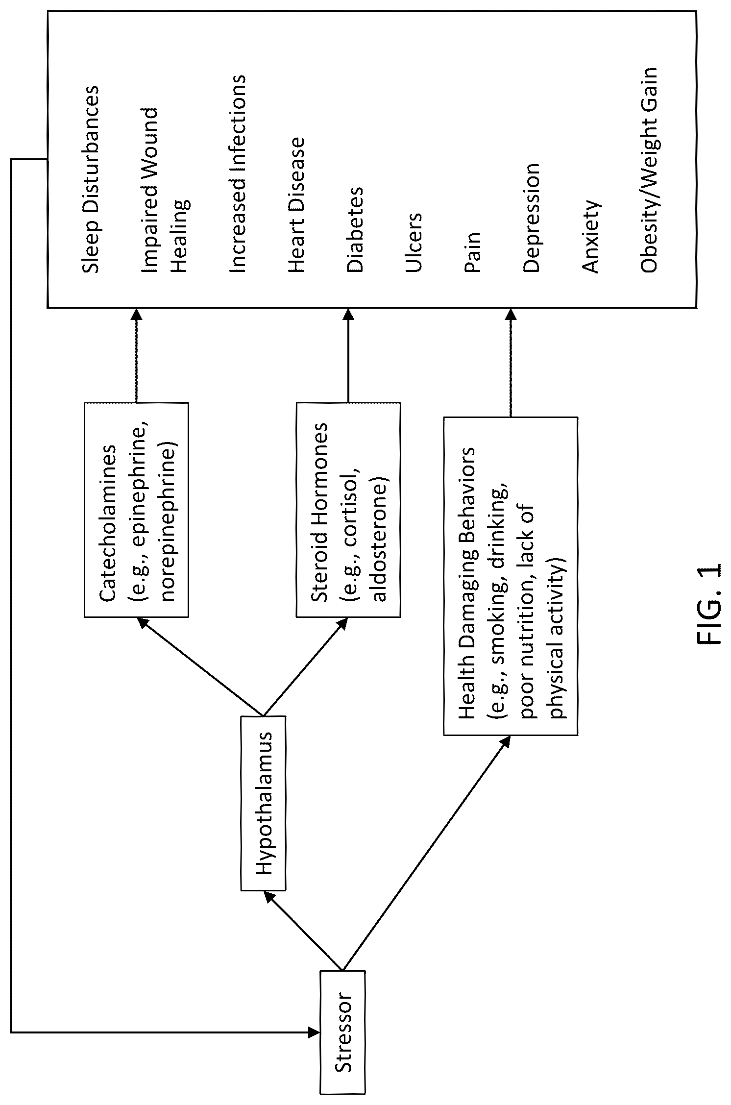 Patent US12318214 Figure 1 – Stress reduction and sleep promotion system