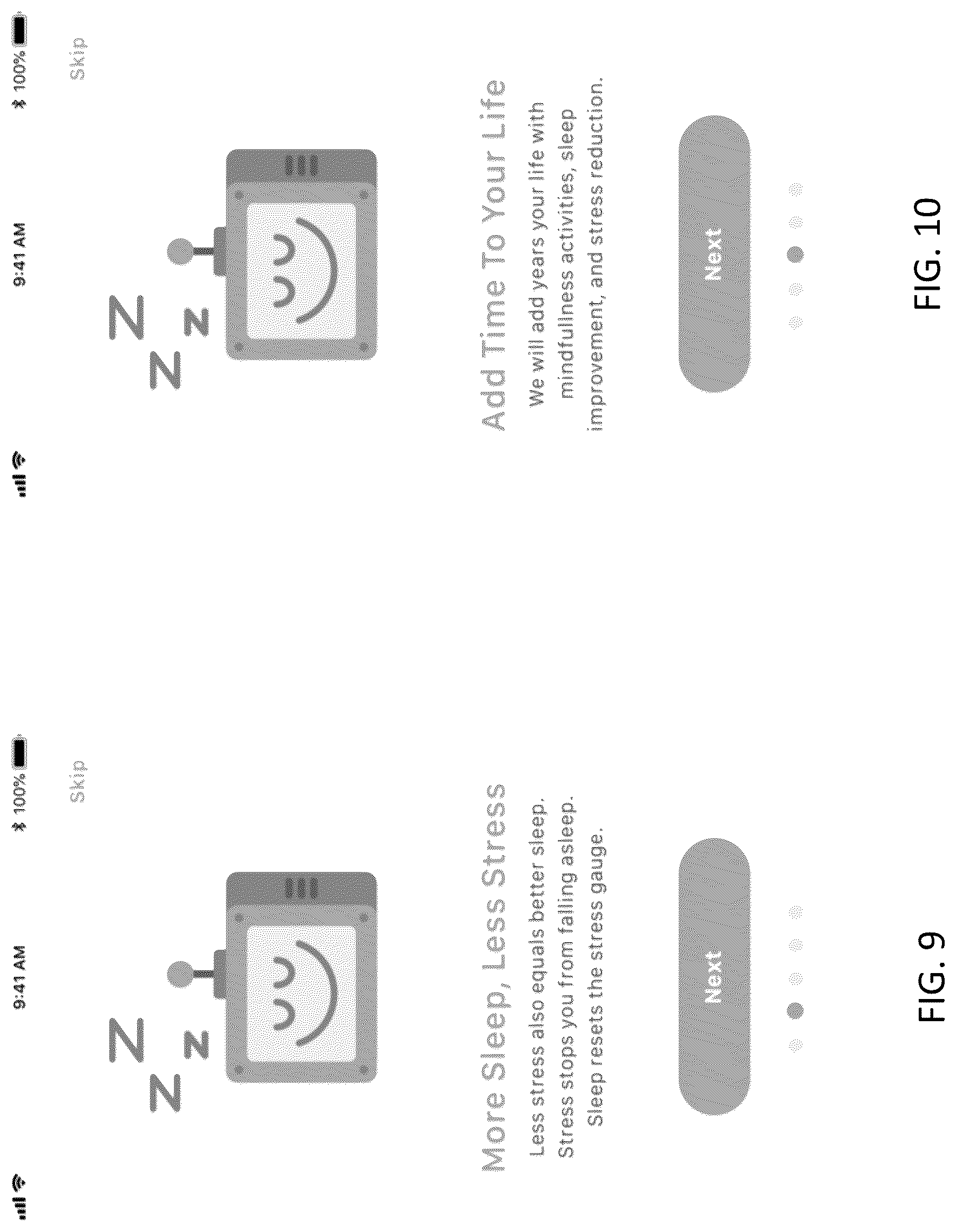 Patent US12318214 Figure 7 – Stress reduction and sleep promotion system