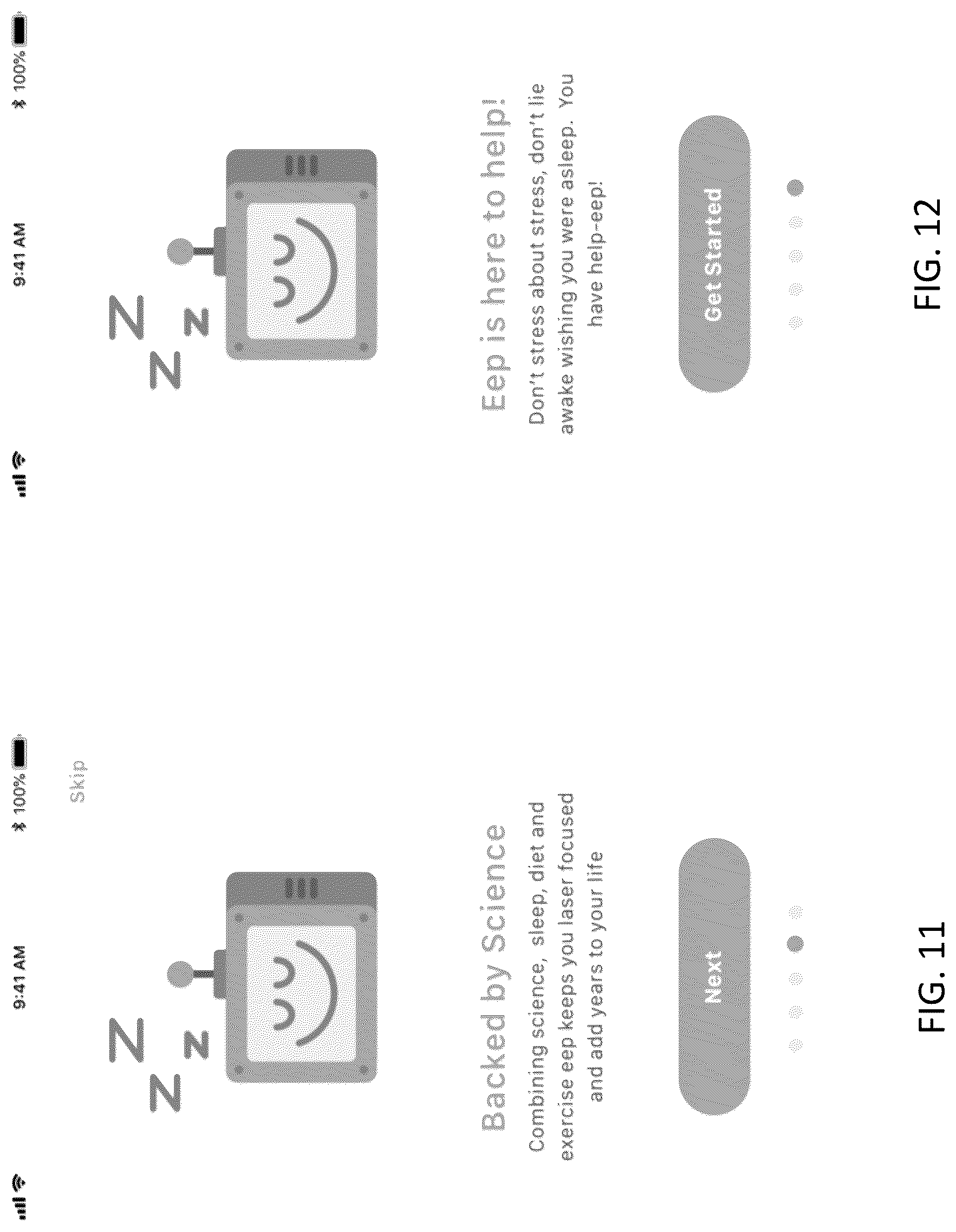 Patent US12318214 Figure 8 – Stress reduction and sleep promotion system