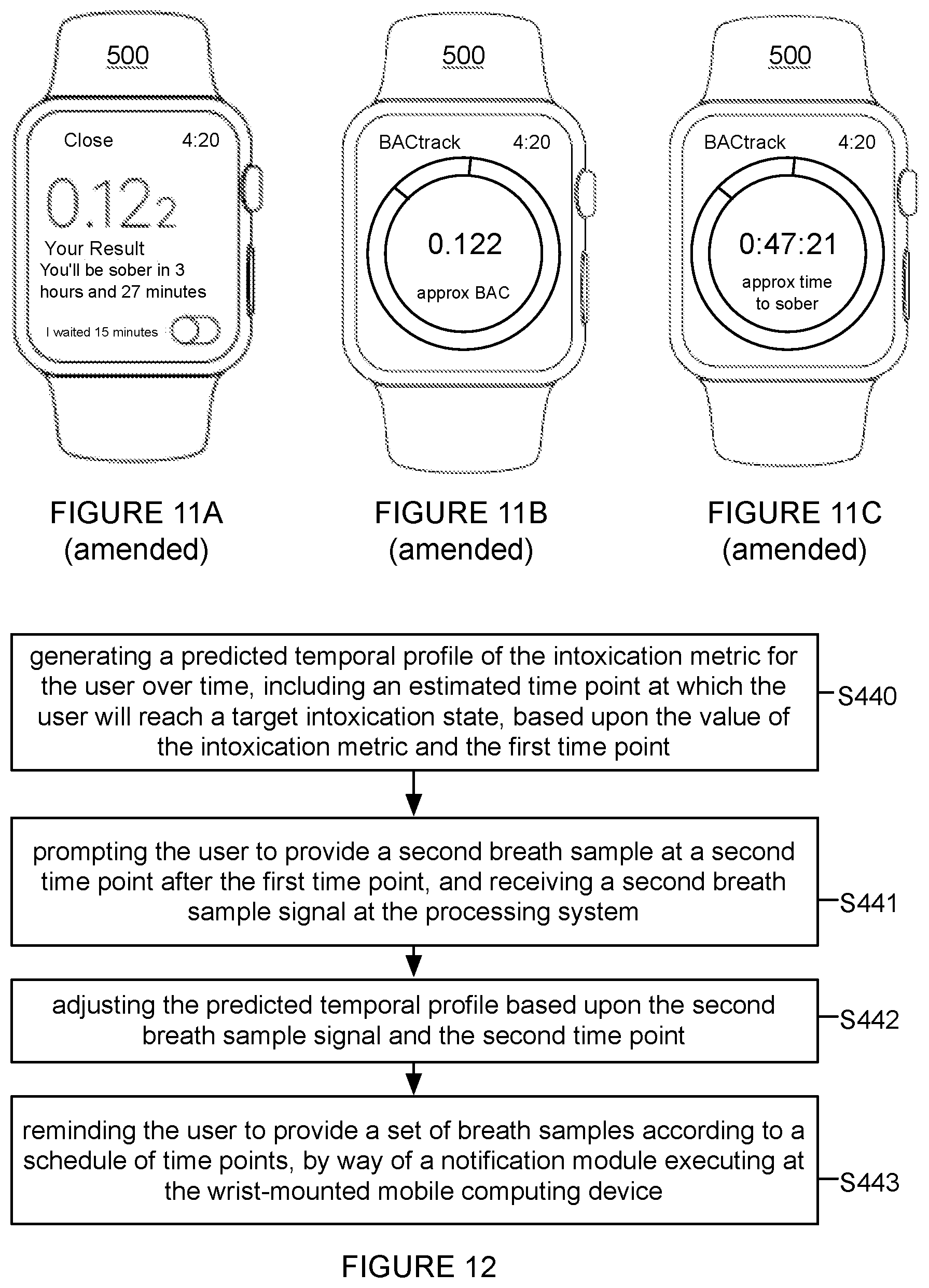 Patent US12318216 Figure 15 – Method and system for monitoring intoxication