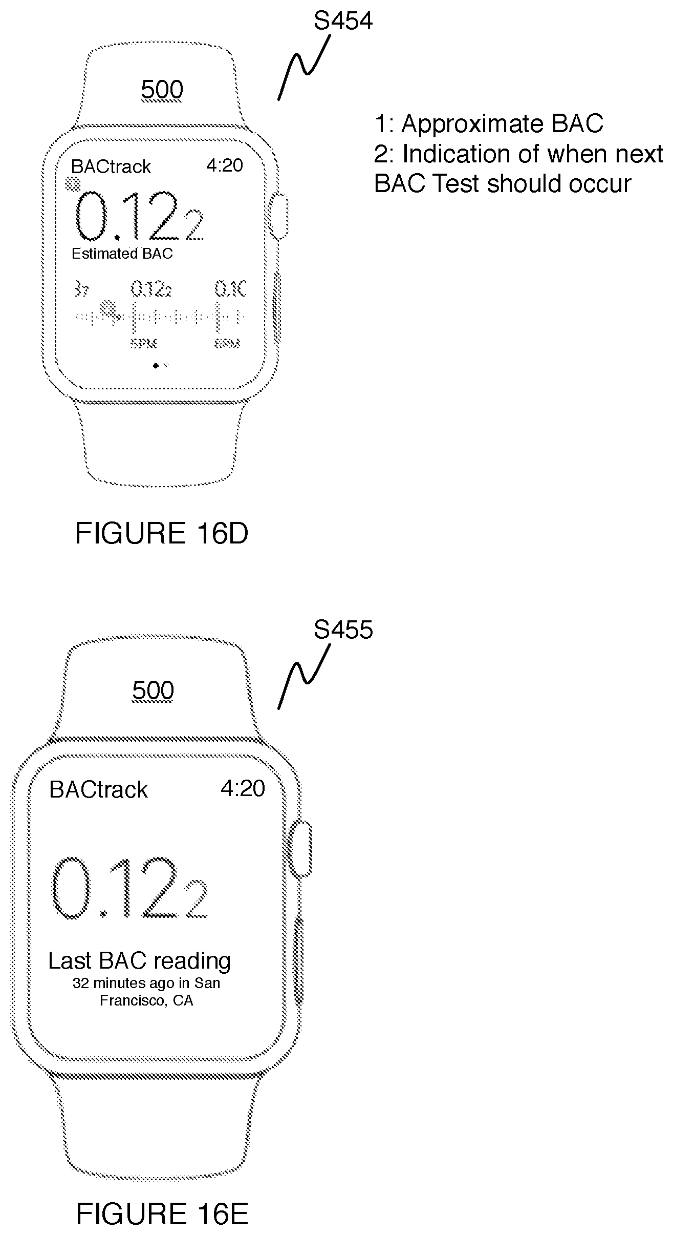 Patent US12318216 Figure 18 – Method and system for monitoring intoxication