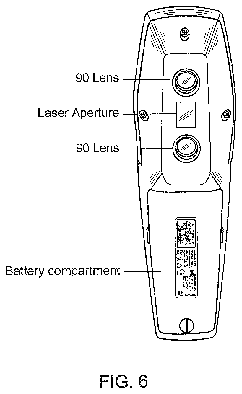 Patent US12318219 Figure 6 – Vein scanner with limited photodiode FOV moving synchronously with scanned laser light