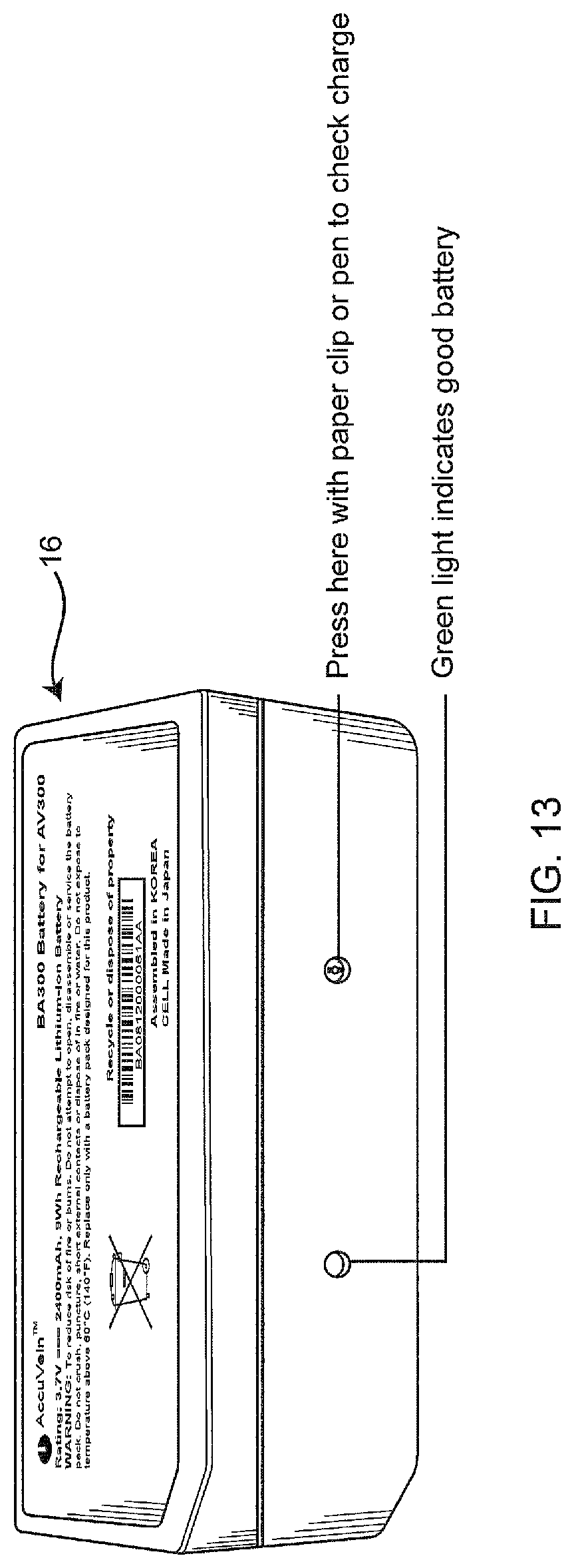 Patent US12318219 Figure 11 – Vein scanner with limited photodiode FOV moving synchronously with scanned laser light