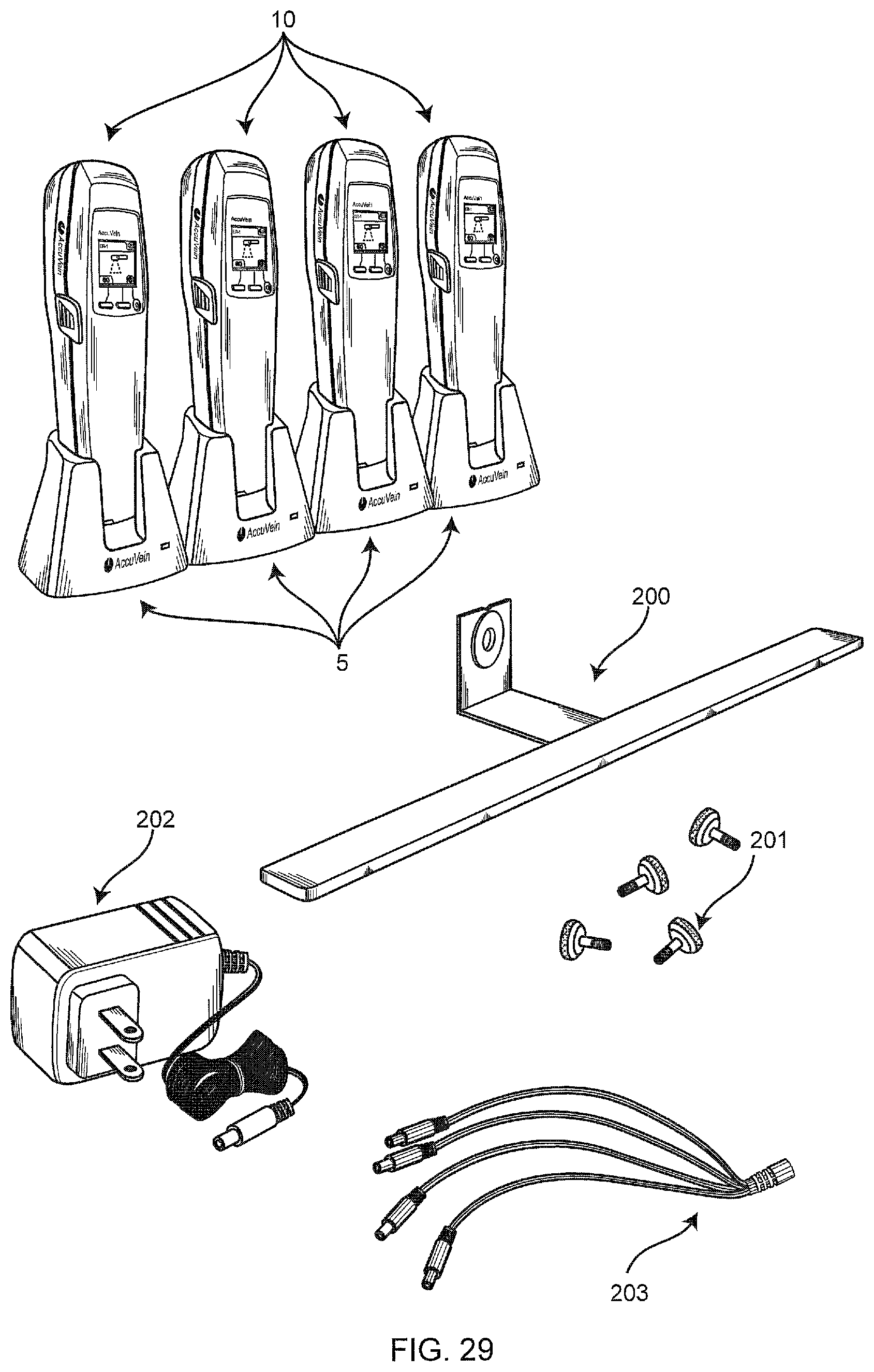 Patent US12318219 Figure 18 – Vein scanner with limited photodiode FOV moving synchronously with scanned laser light
