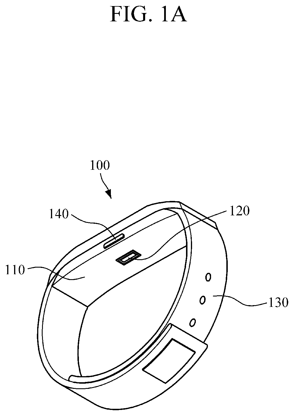 Patent US12318223 — Apparatus and method for measuring biometric information — Figure 1