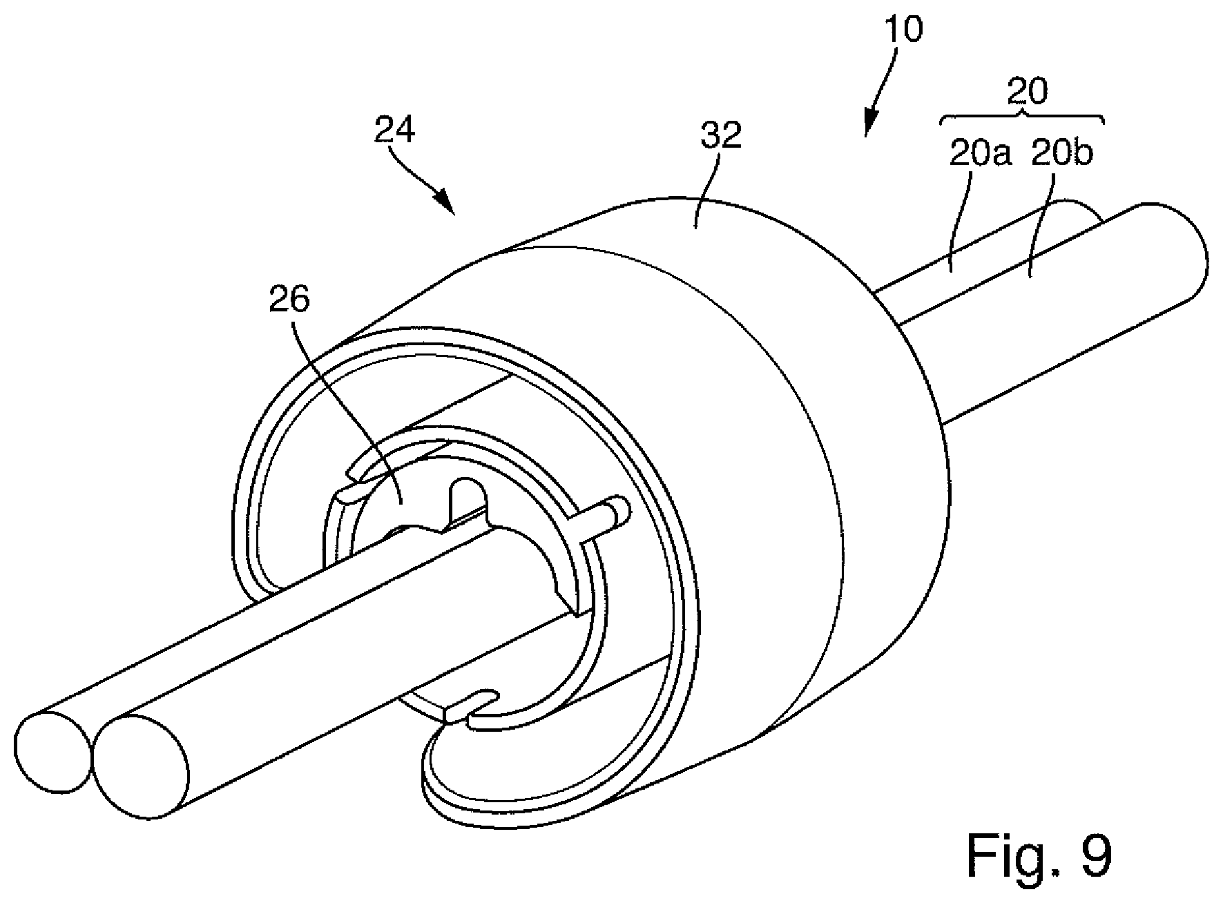Patent US12318230 Figure 7 – Instrument with holding device