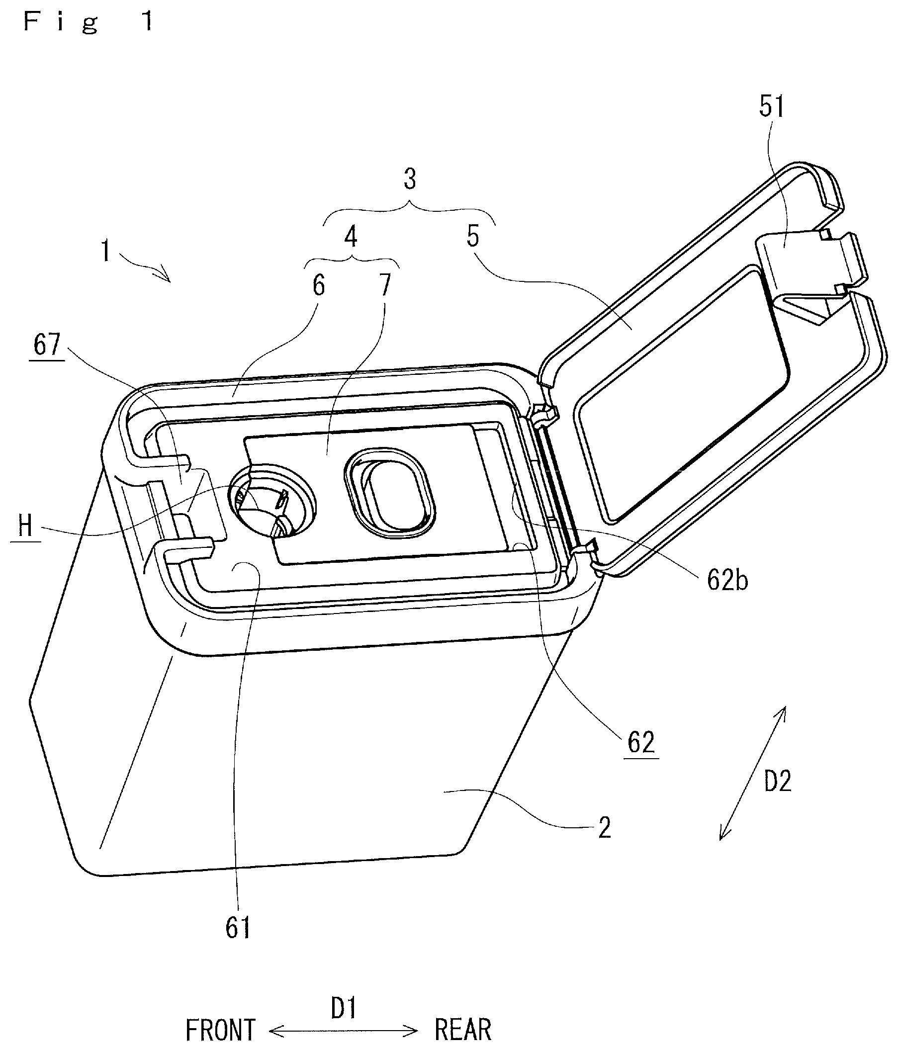 Patent US12318231 — Needle disposal container — Figure 1