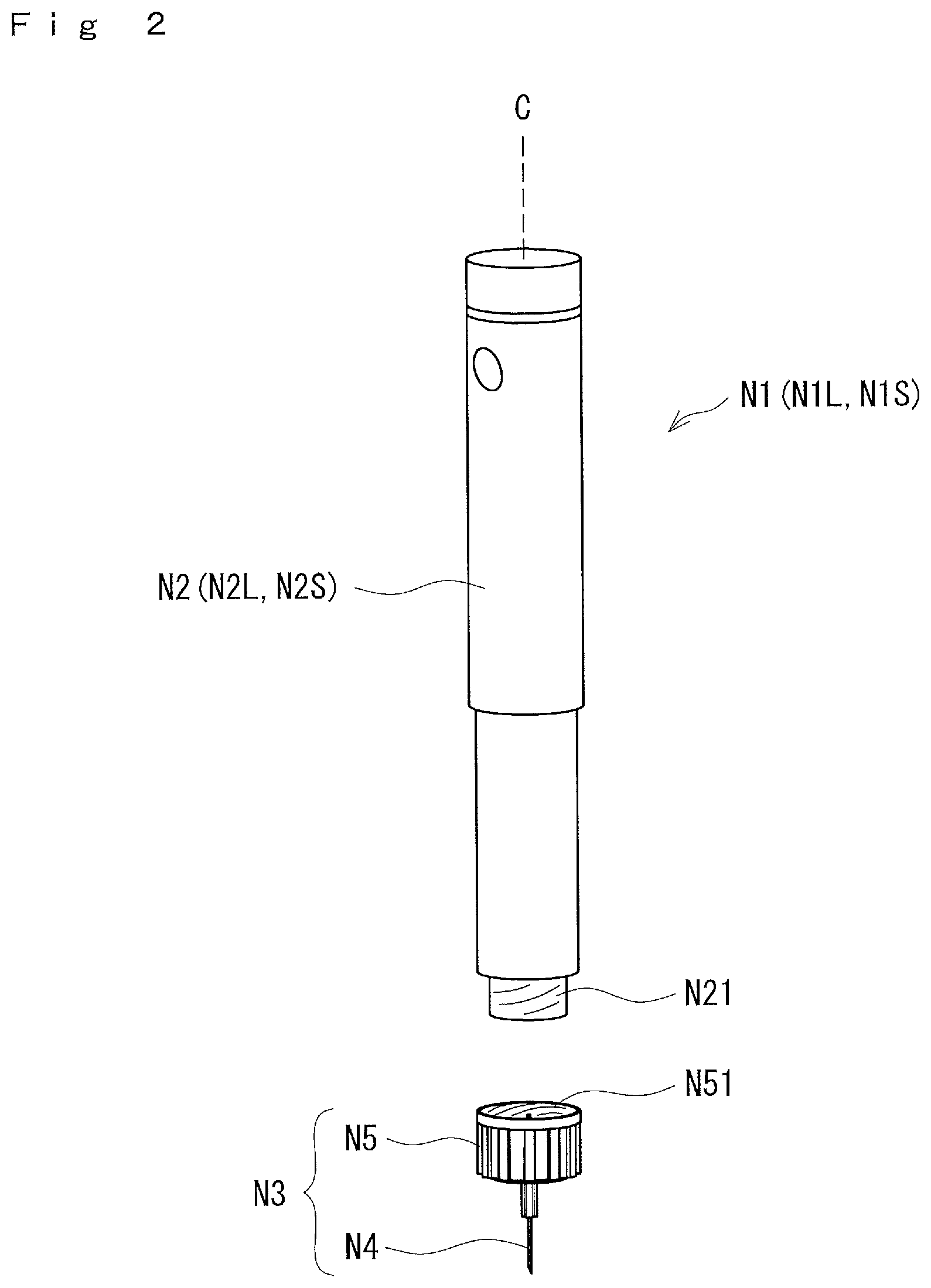 Patent US12318231 Figure 2 – Needle disposal container
