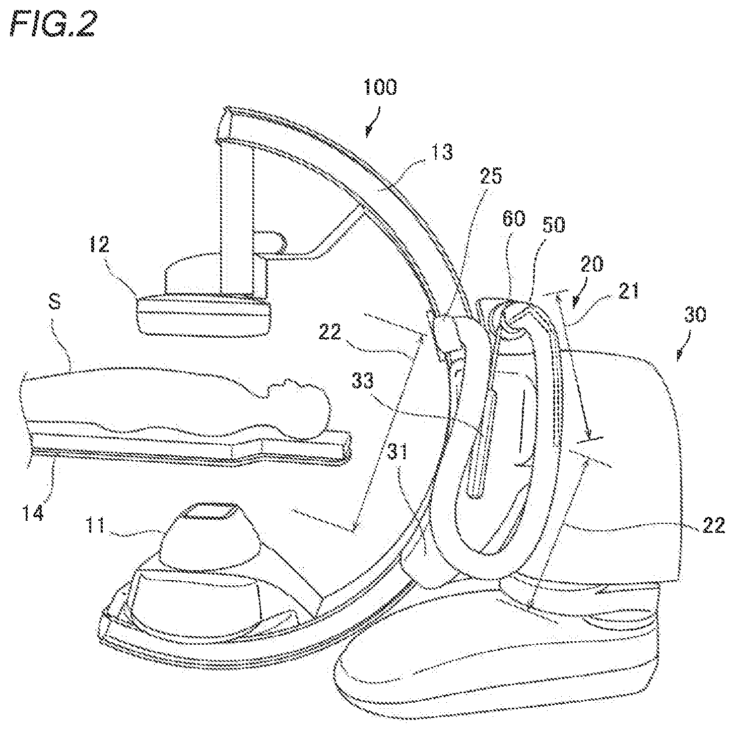 Patent US12318235 Figure 2 – X-ray imaging apparatus