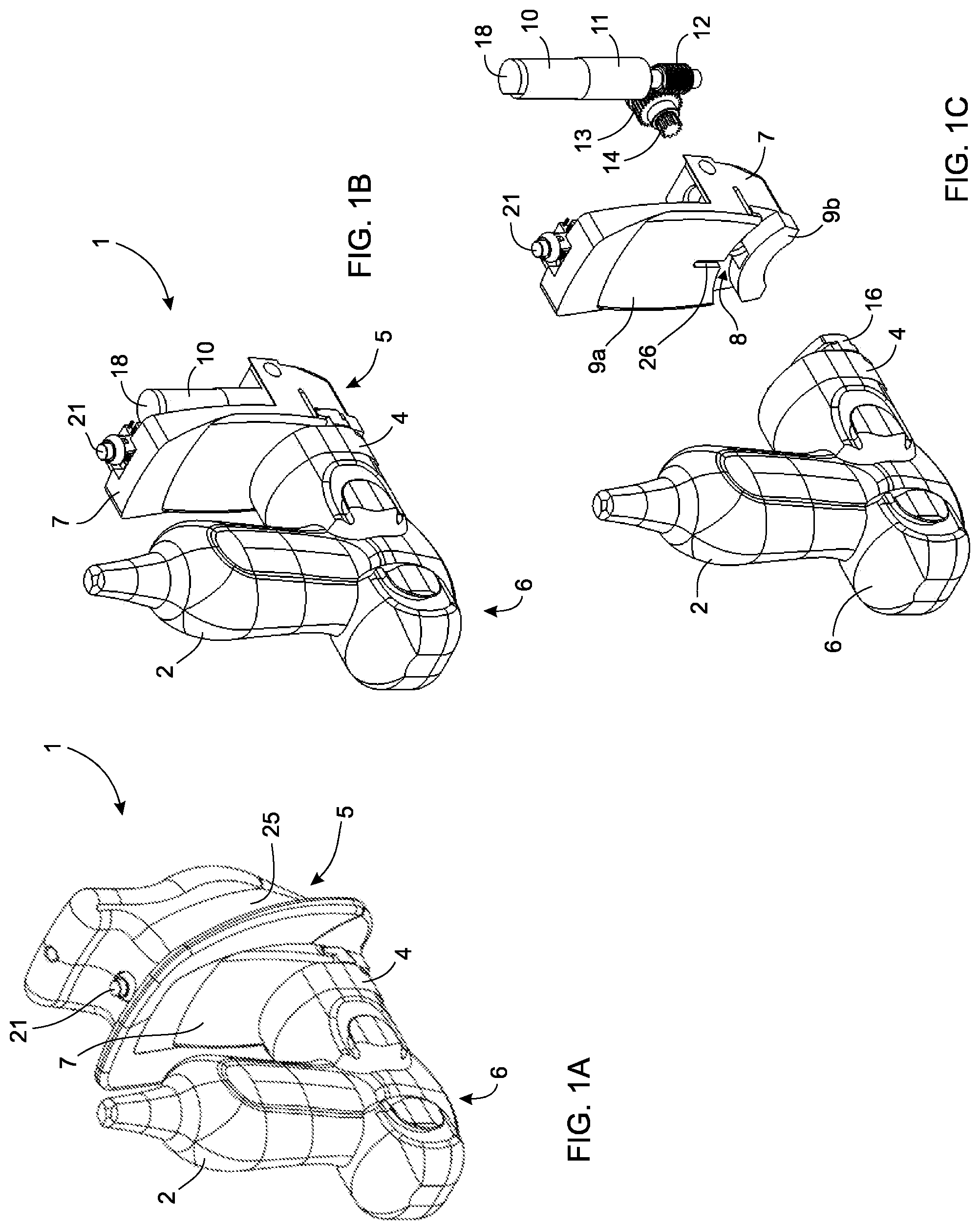 Patent US12318251 Figure 1 – Actuator for ultrasound transducer