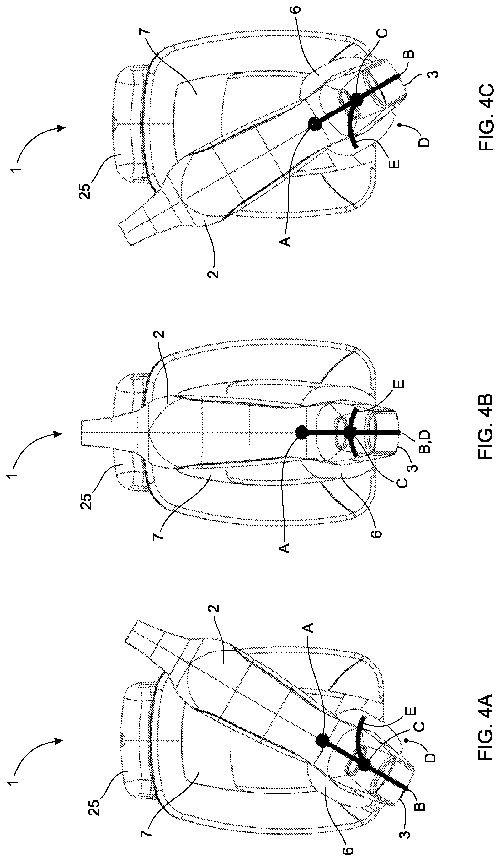 Patent US12318251 Figure 4 – Actuator for ultrasound transducer