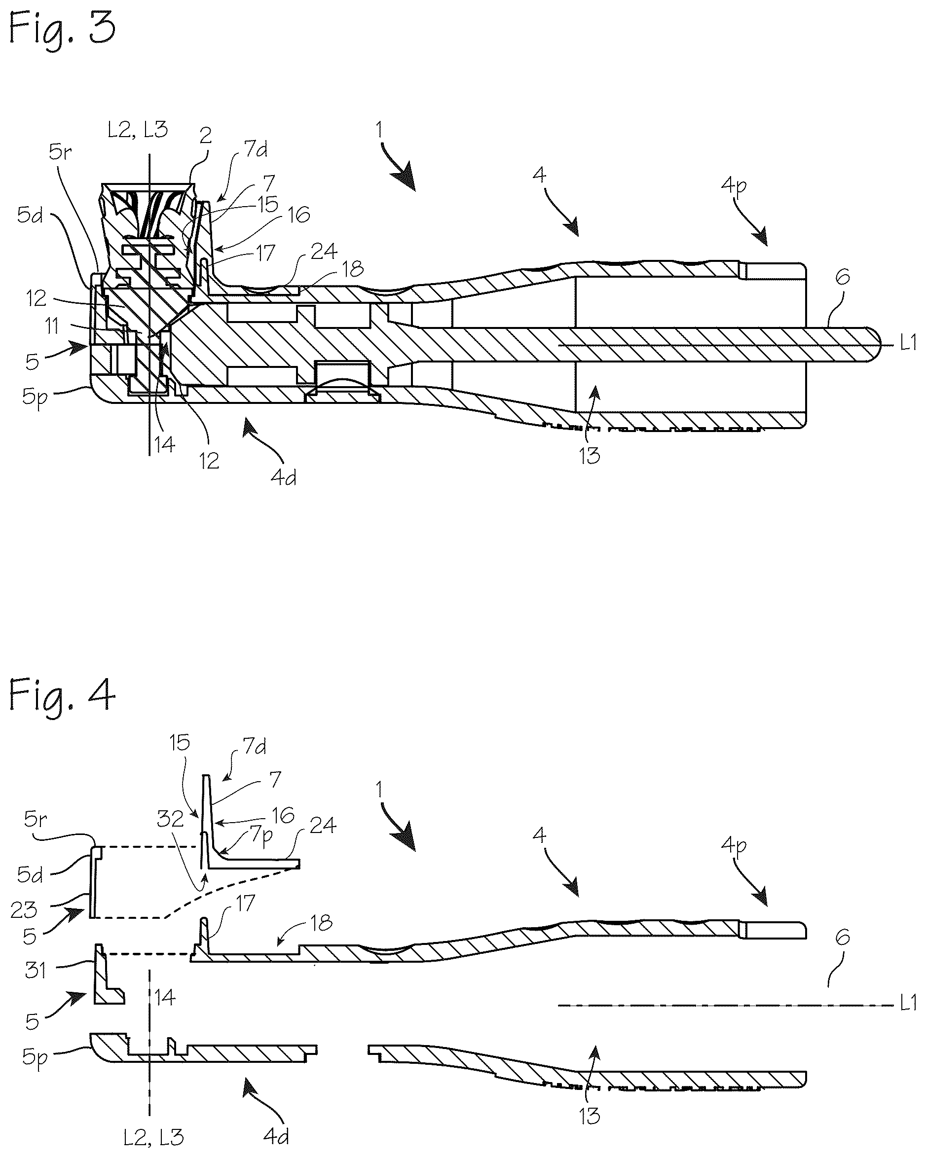 Patent US12318259 Figure 2 – Prophy angle with splatter guard