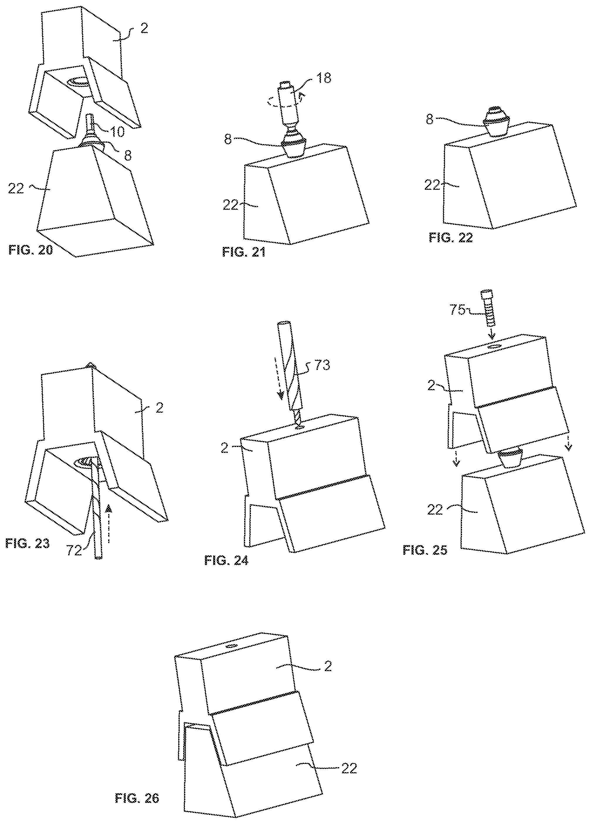 Patent US12318265 Figure 7 – Screw-attached pick-up dental coping system and methods