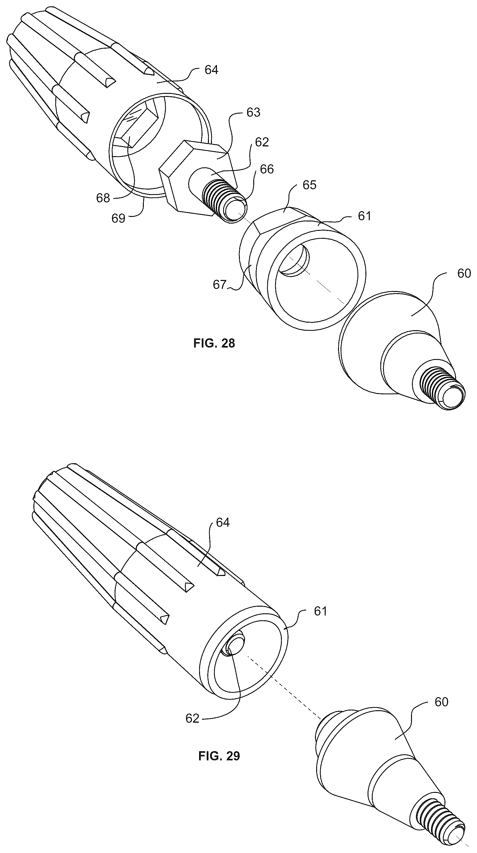 Patent US12318266 Figure 9 – Screw-attached pick-up dental coping systems and methods