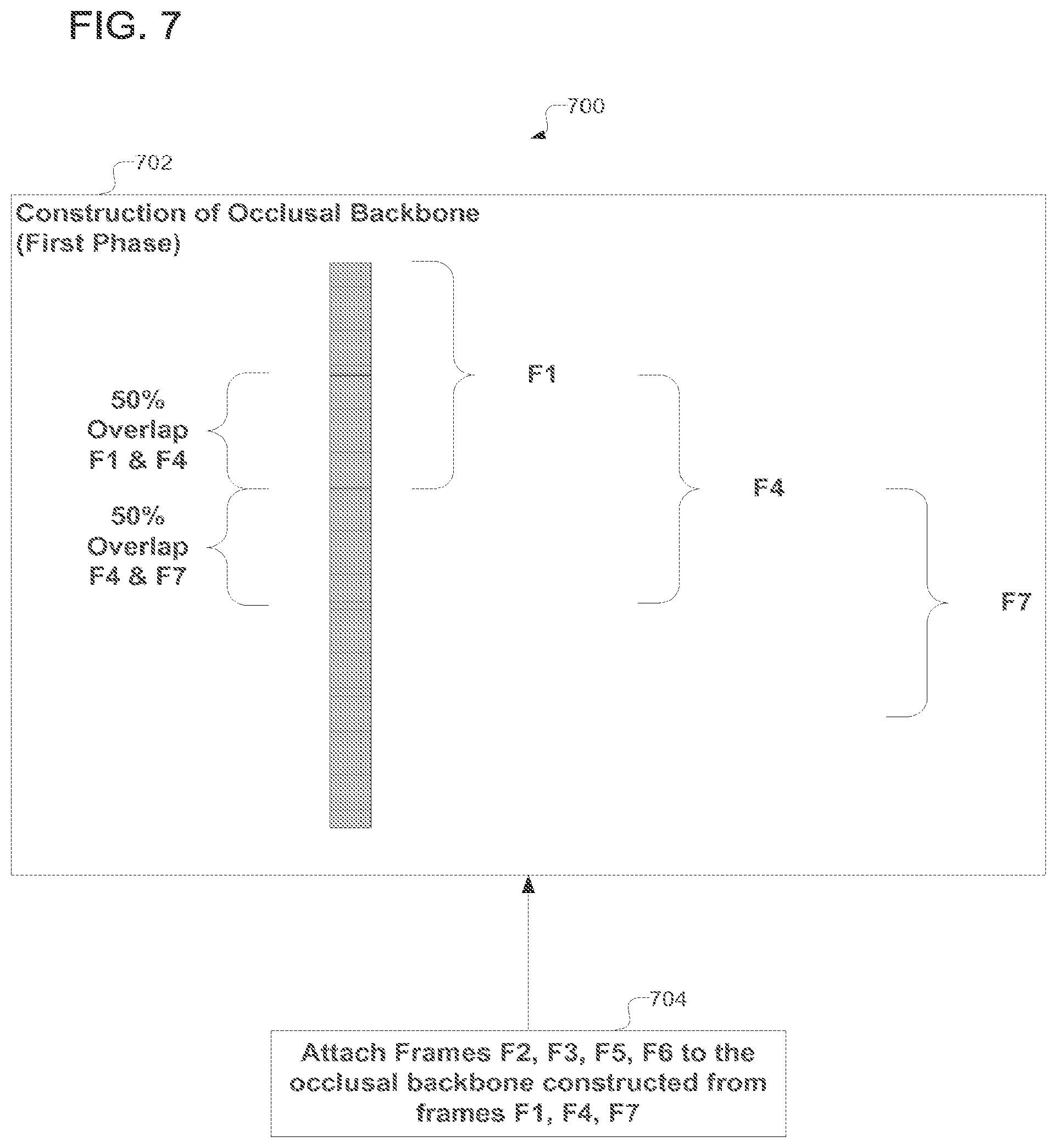 Patent US12318267 Figure 7 – Scanning sequence for an intra-oral imaging system