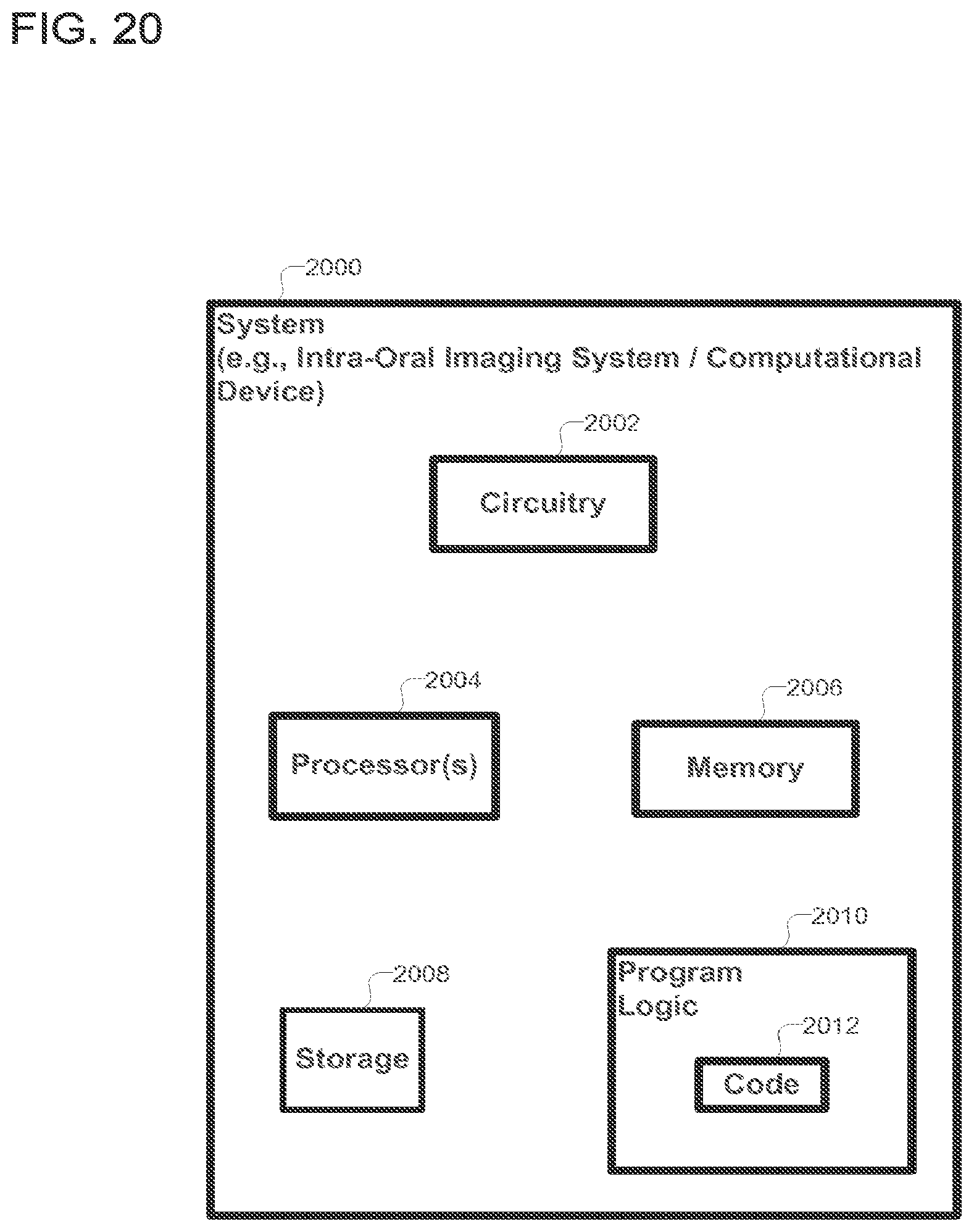 Patent US12318267 Figure 20 – Scanning sequence for an intra-oral imaging system