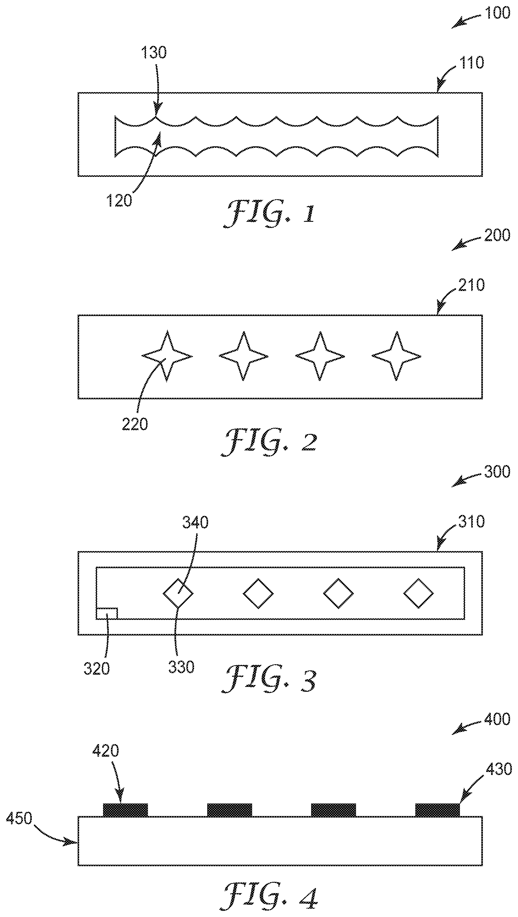 Patent US12318269 Figure 1 – Medical articles with radio opaque patterns