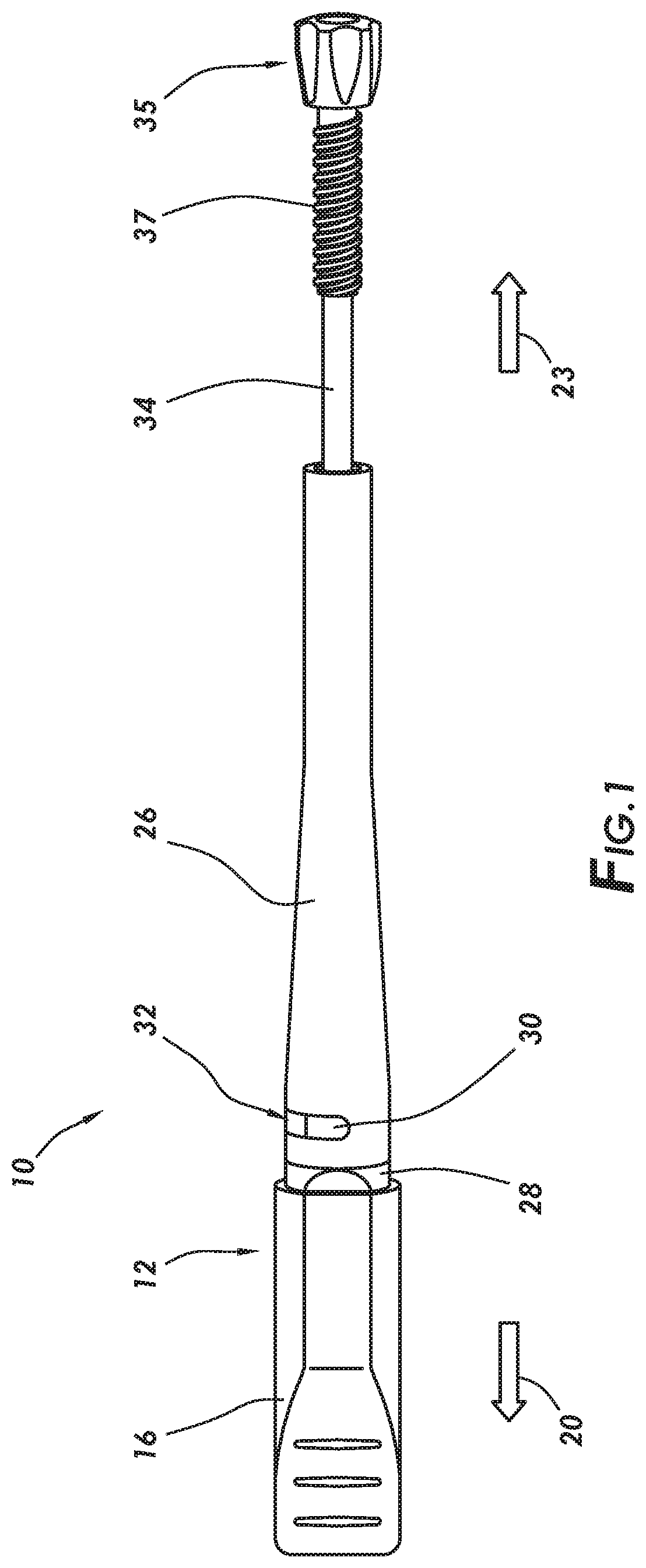 Patent US12318280 Figure 1 – Removable cap actuation for an intraocular lens cartridge