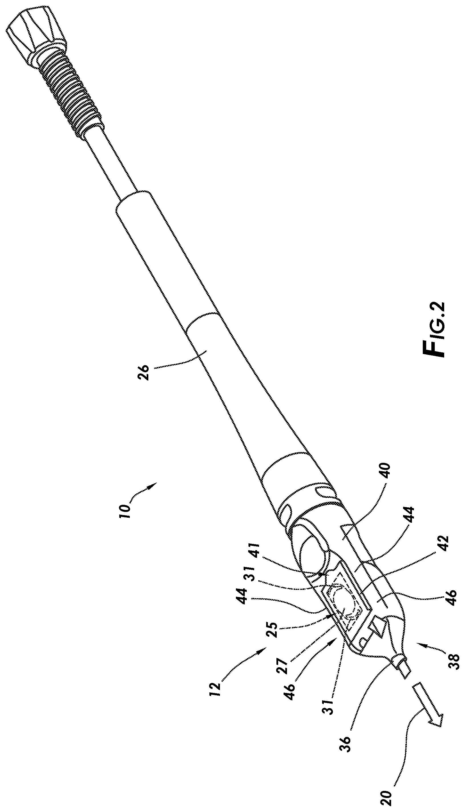 Patent US12318280 Figure 2 – Removable cap actuation for an intraocular lens cartridge