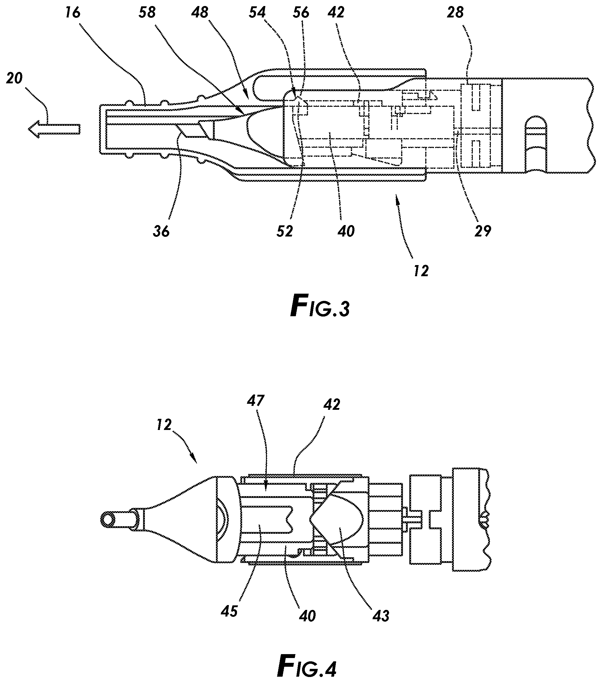 Patent US12318280 Figure 3 – Removable cap actuation for an intraocular lens cartridge