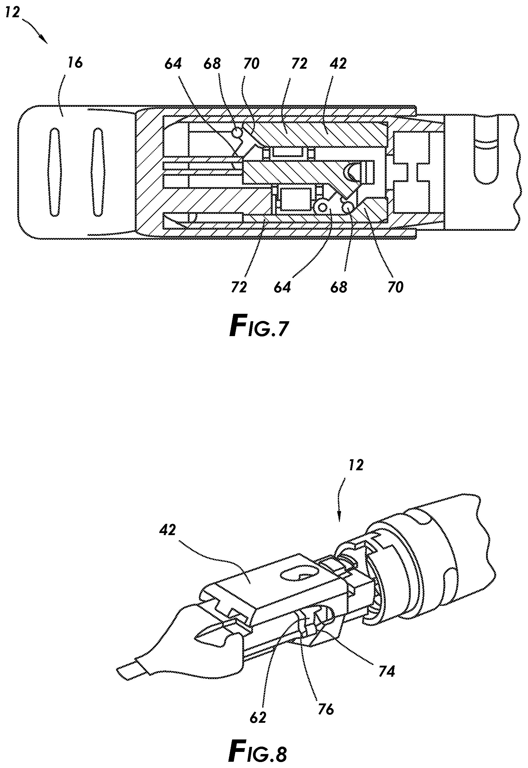 Patent US12318280 Figure 5 – Removable cap actuation for an intraocular lens cartridge