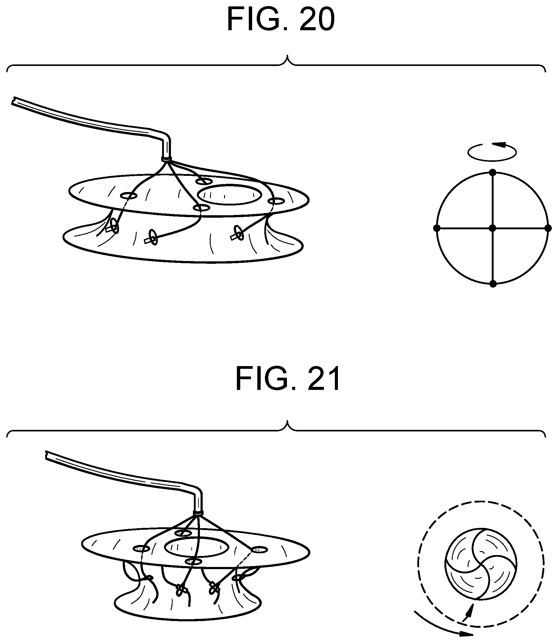Patent US12318286 Figure 8 – Cinch device and method for deployment of a side-delivered prosthetic heart valve in a native annulus
