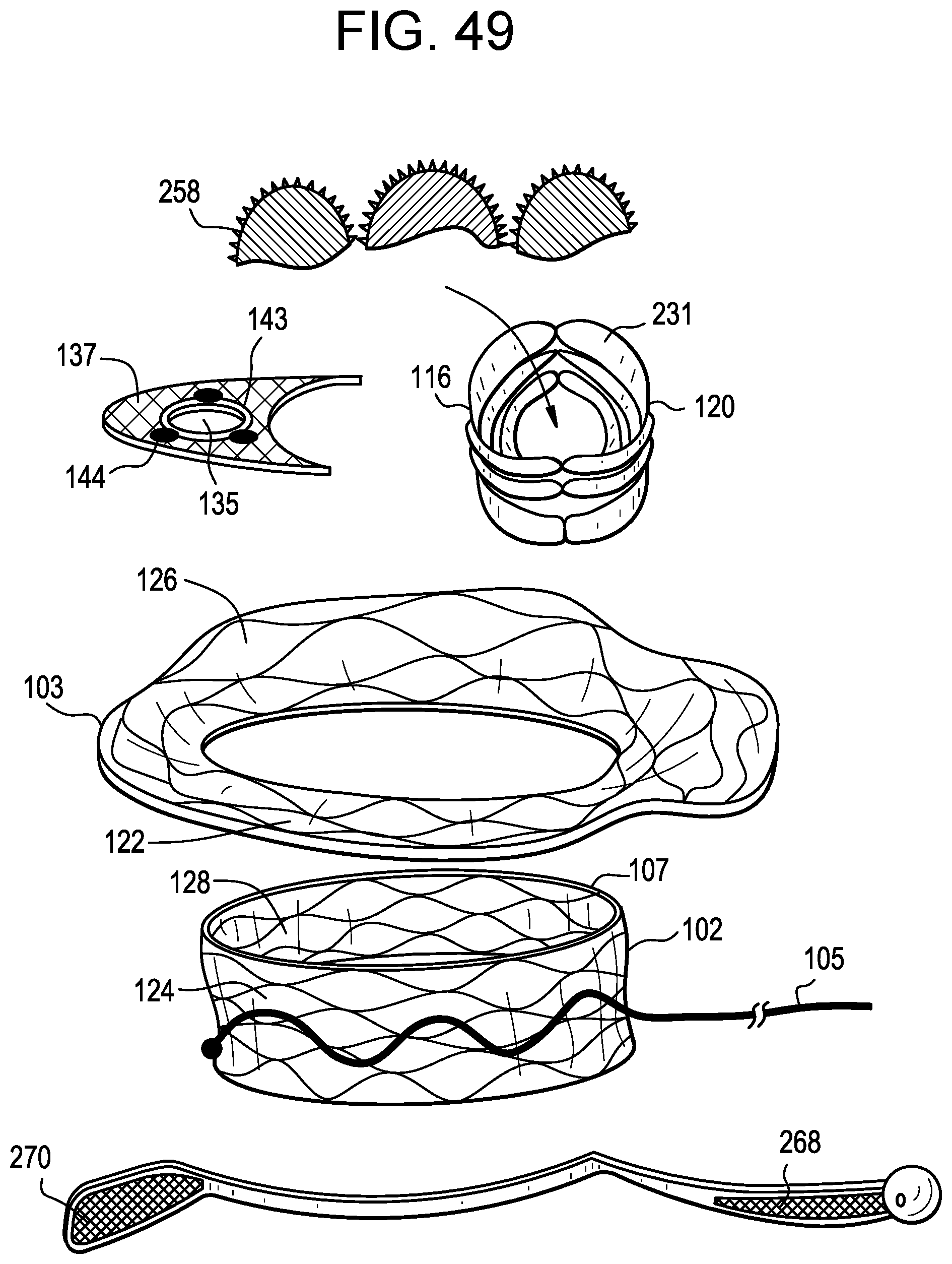 Patent US12318286 Figure 20 – Cinch device and method for deployment of a side-delivered prosthetic heart valve in a native annulus