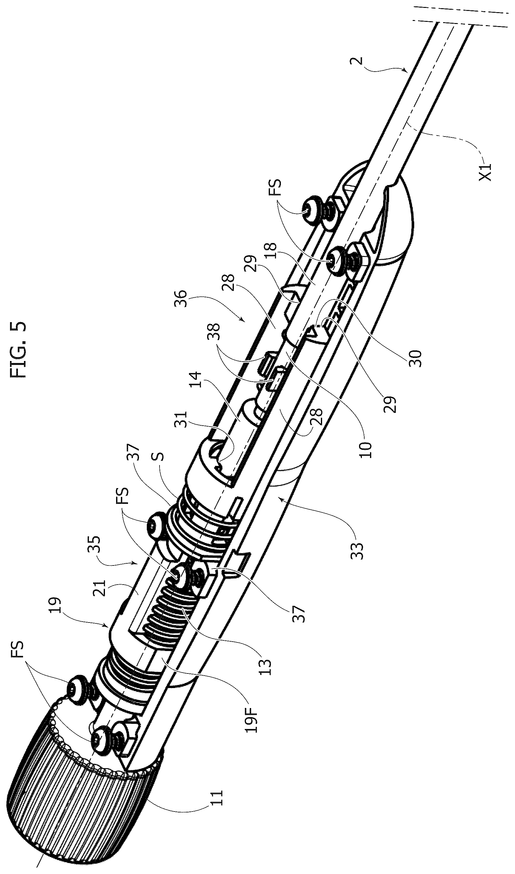 Patent US12318289 Figure 6 – Device for the in-situ delivery of heart valve prosthesis