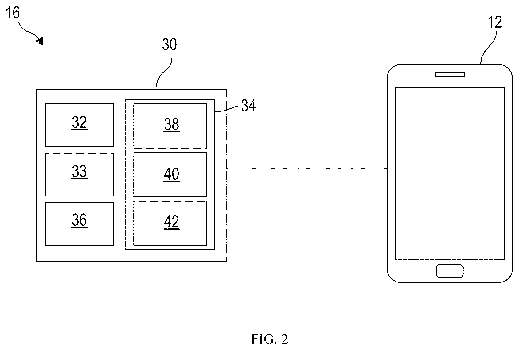 Patent US12318297 Figure 2 – Penile implant and method of implantation