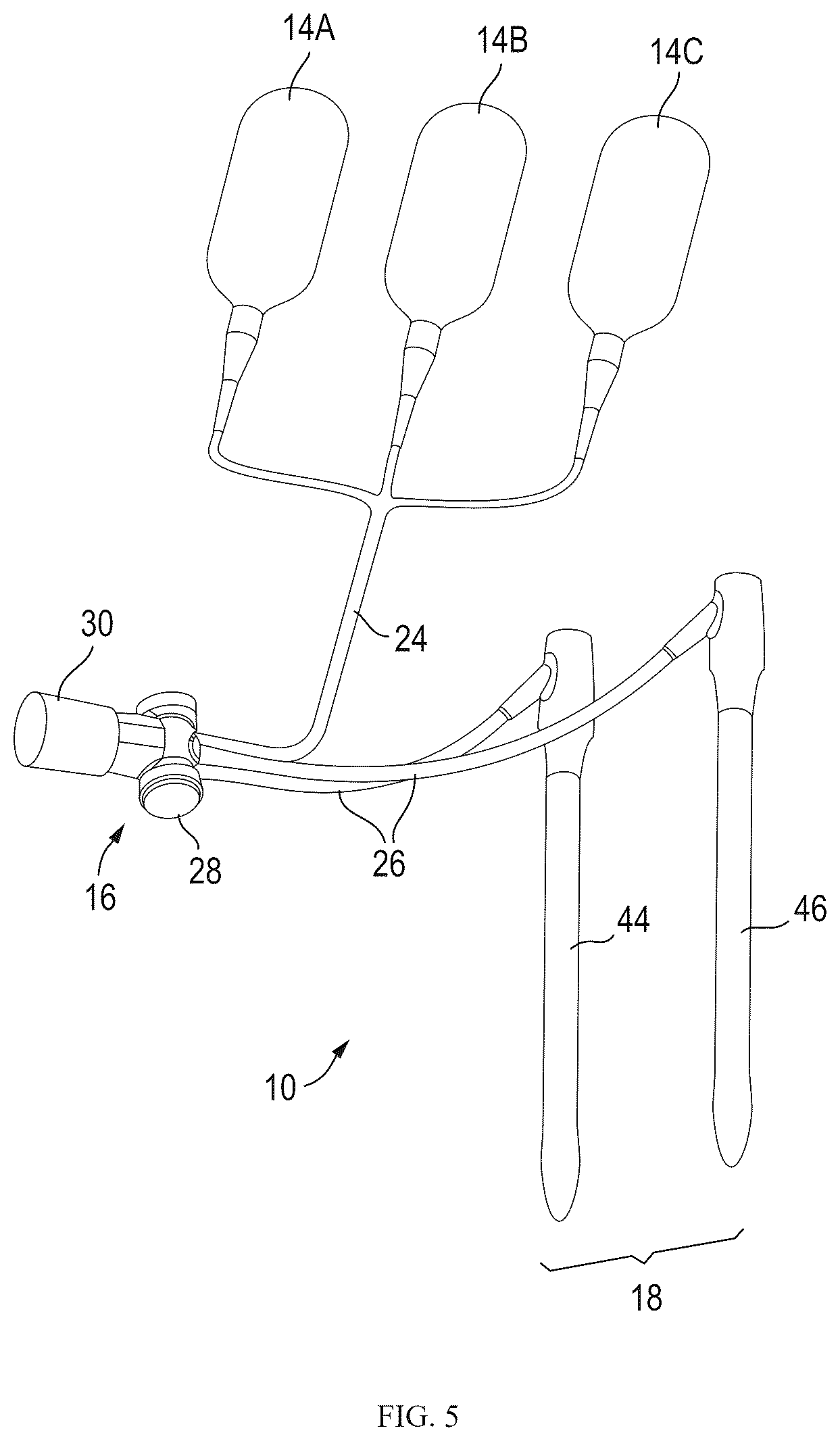 Patent US12318297 Figure 5 – Penile implant and method of implantation