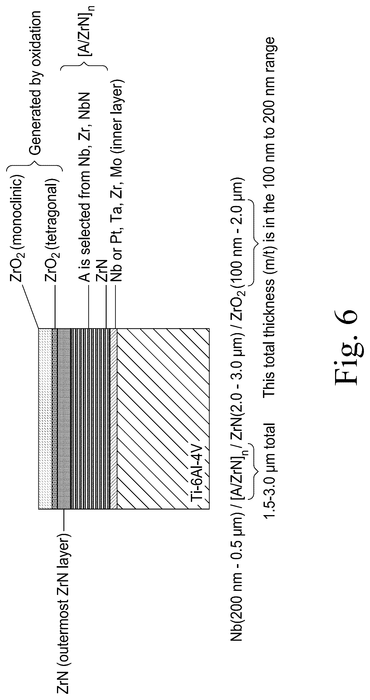 Patent US12318299 Figure 6 – Coated implant and method of making the same