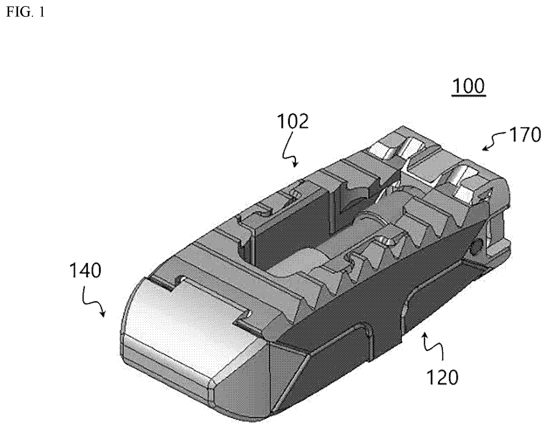 Patent US12318306 Figure 1 – Height-adjustable spinal fusion cage