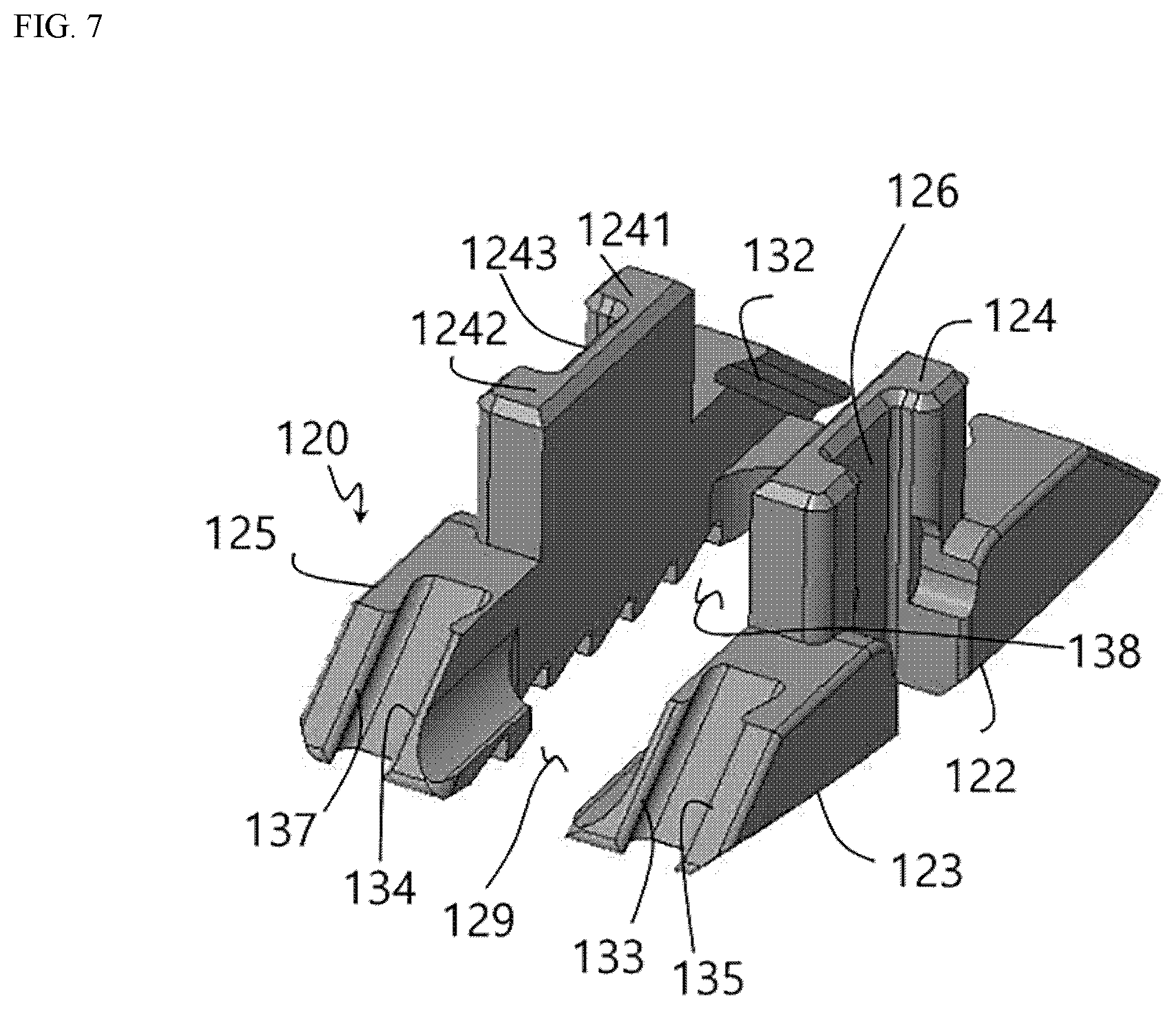 Patent US12318306 Figure 5 – Height-adjustable spinal fusion cage