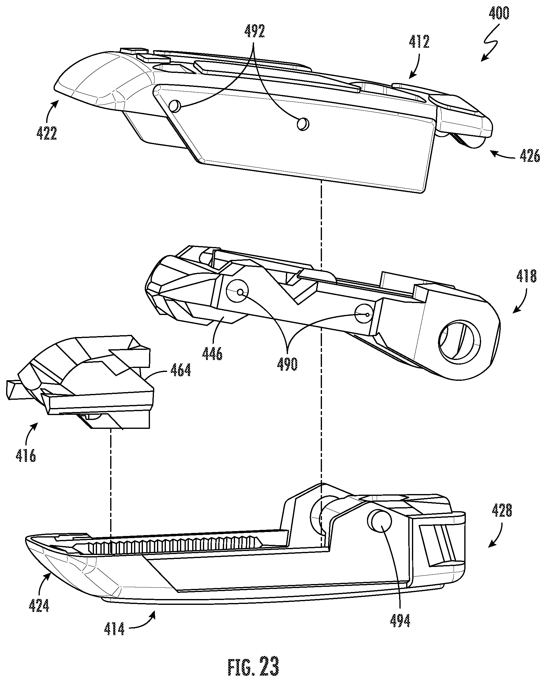 Patent US12318307 Figure 15 – Adjustable spinal implants, associated instruments and methods