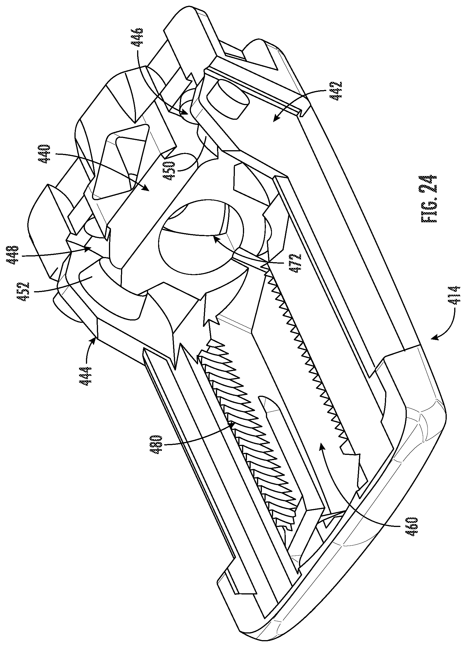 Patent US12318307 Figure 16 – Adjustable spinal implants, associated instruments and methods