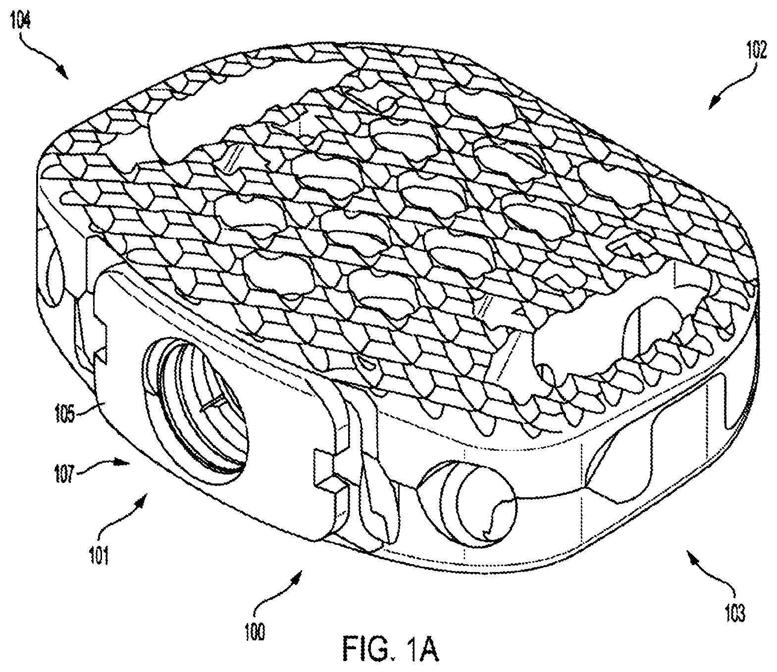 Patent US12318308 — Dual expandable inter-body device — Figure 1
