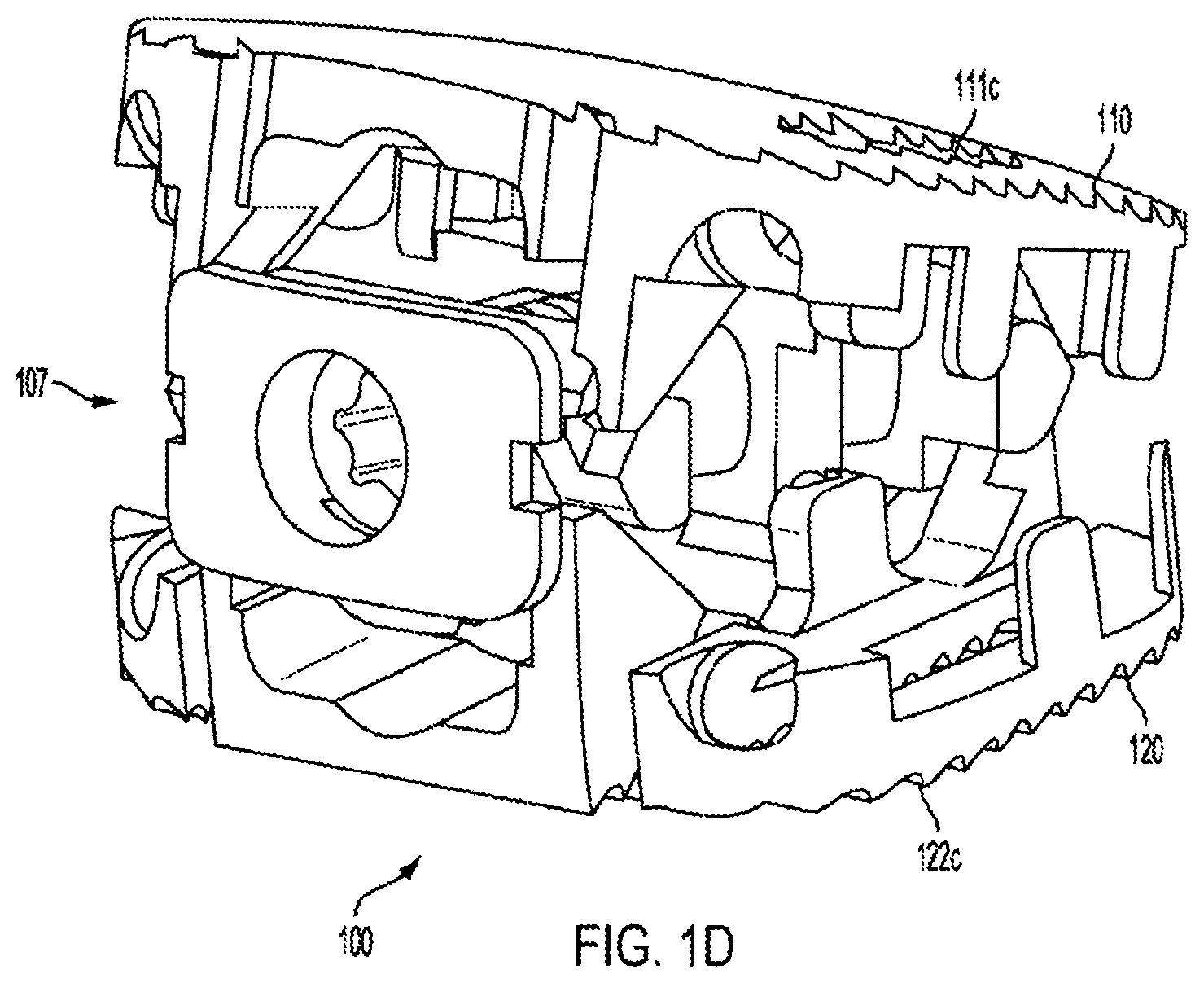 Patent US12318308 Figure 4 – Dual expandable inter-body device