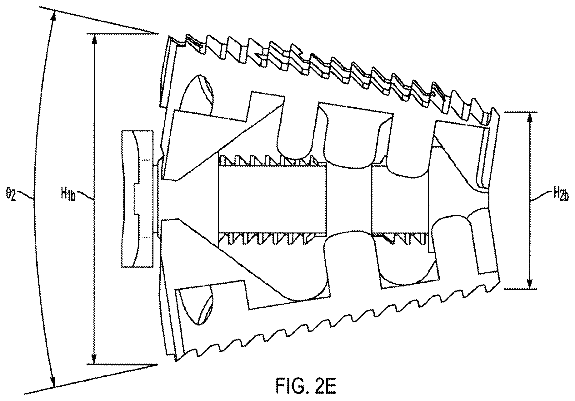 Patent US12318308 Figure 9 – Dual expandable inter-body device
